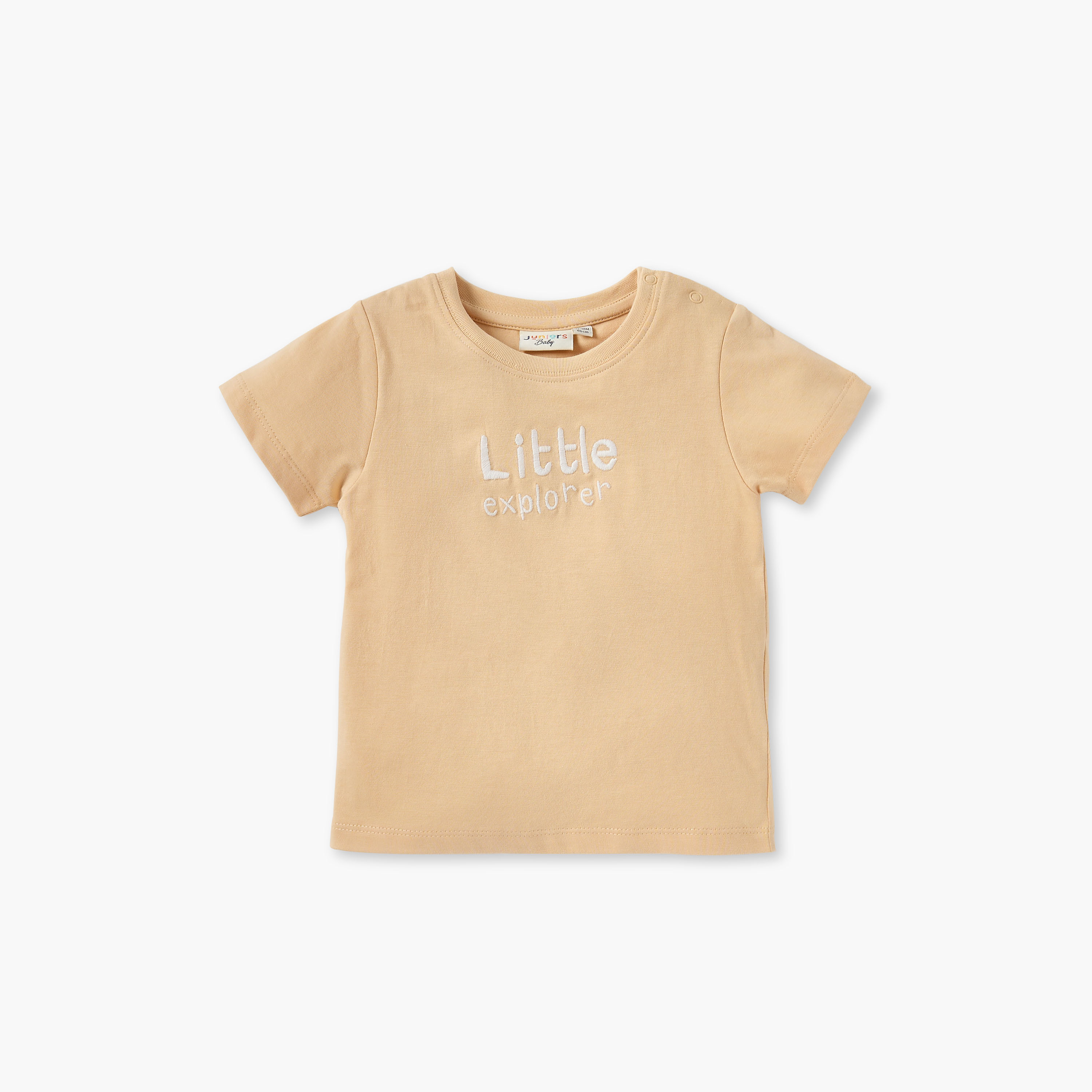 Juniors Applique Detail Dungaree and T-shirt Set-baby-boys-clothing-setsandcoords-image-2