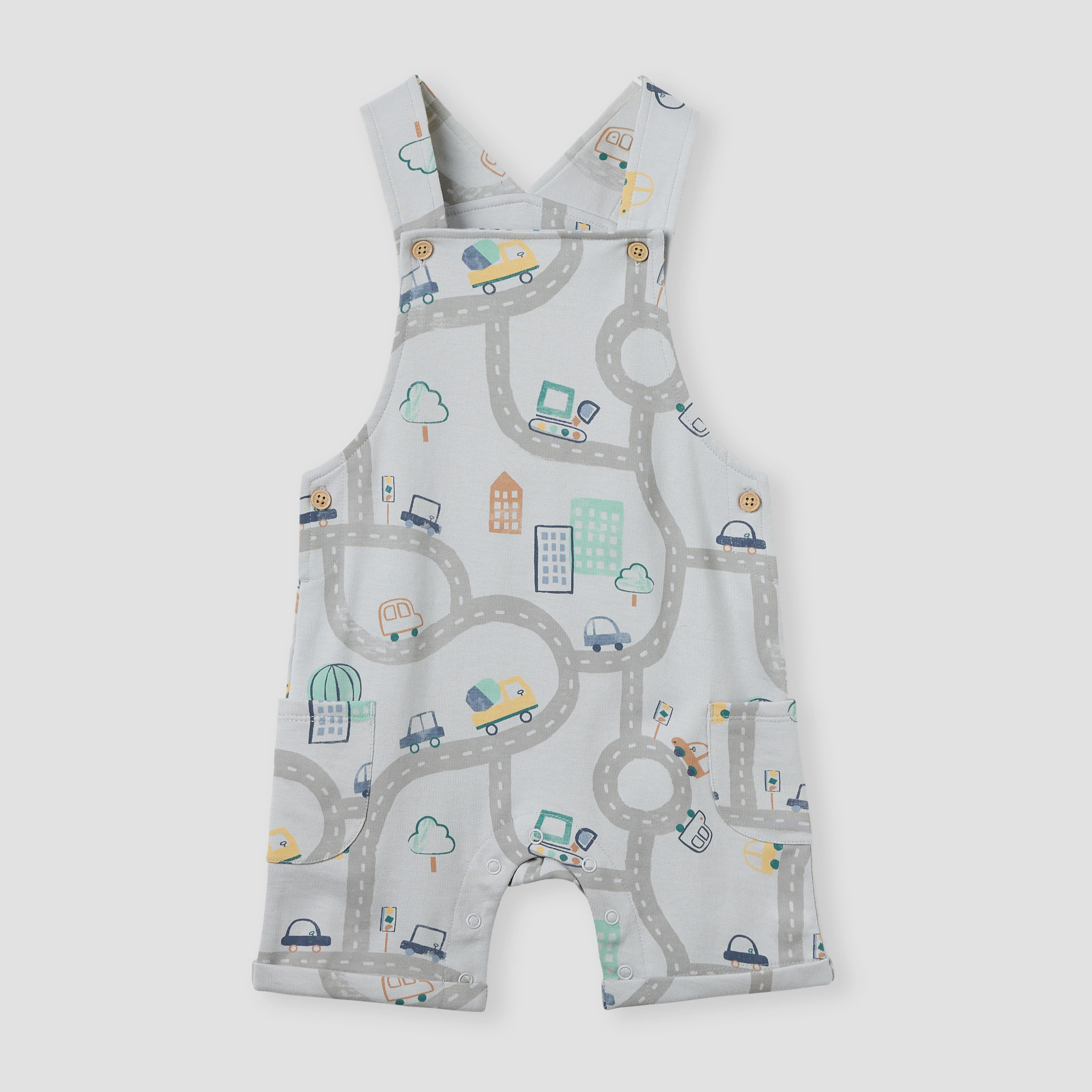 طقم دنغري وتيشيرت بطبعات من جونيورز-baby-boys-clothing-setsandcoords-image-2