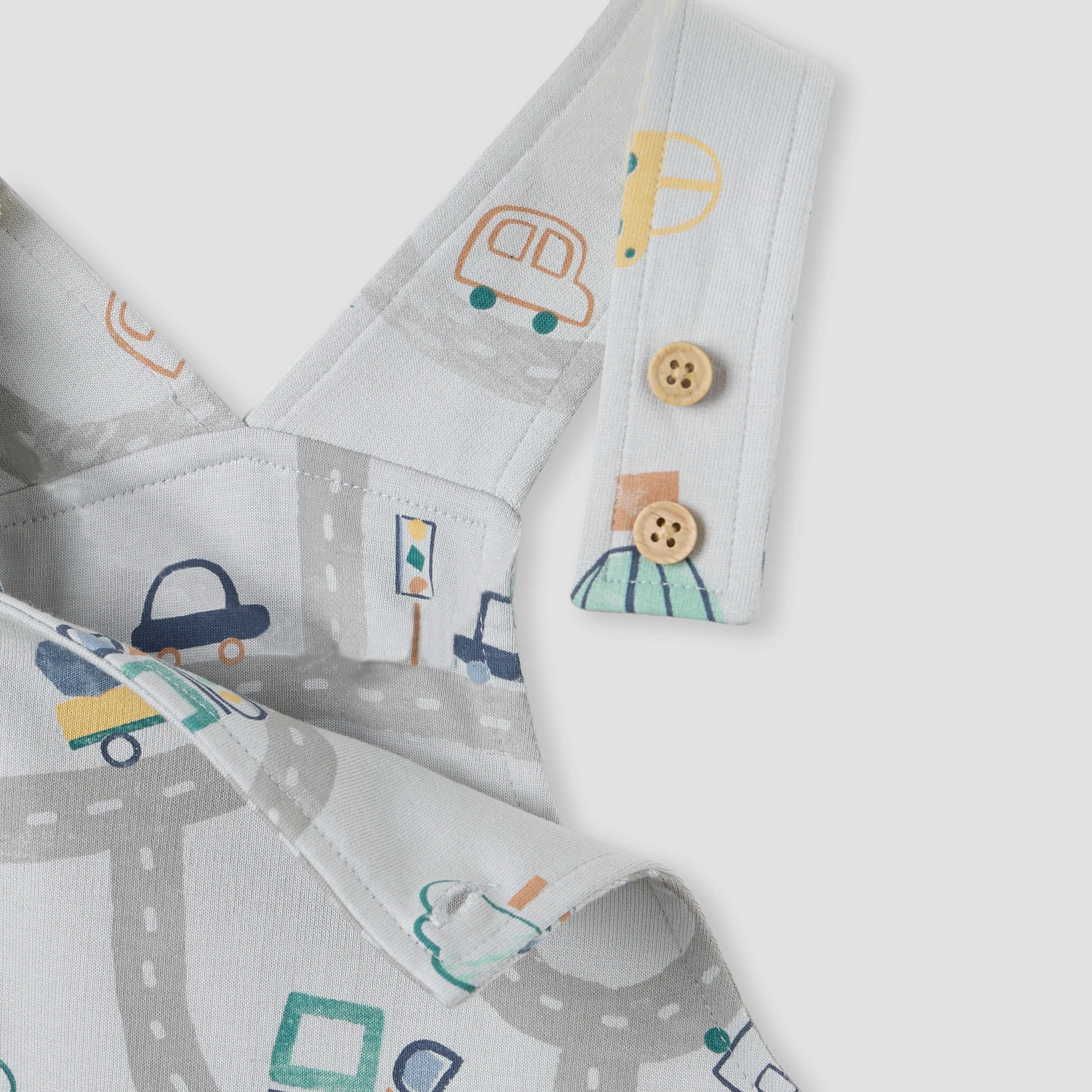 طقم دنغري وتيشيرت بطبعات من جونيورز-baby-boys-clothing-setsandcoords-image-5