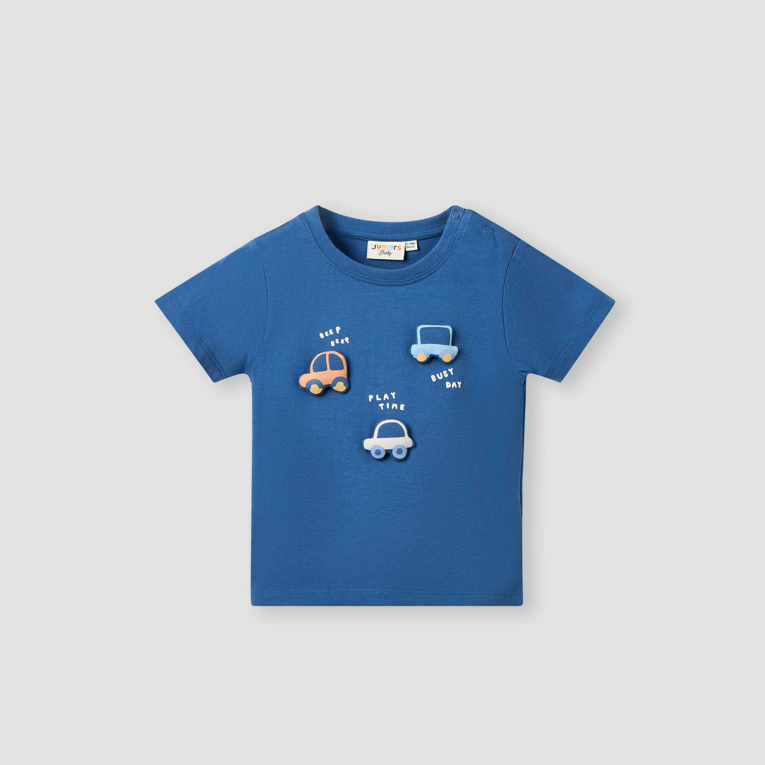 طقم شورت وتيشيرت 3 قطع متنوعة من جونيورز-baby-boys-clothing-setsandcoords-image-3
