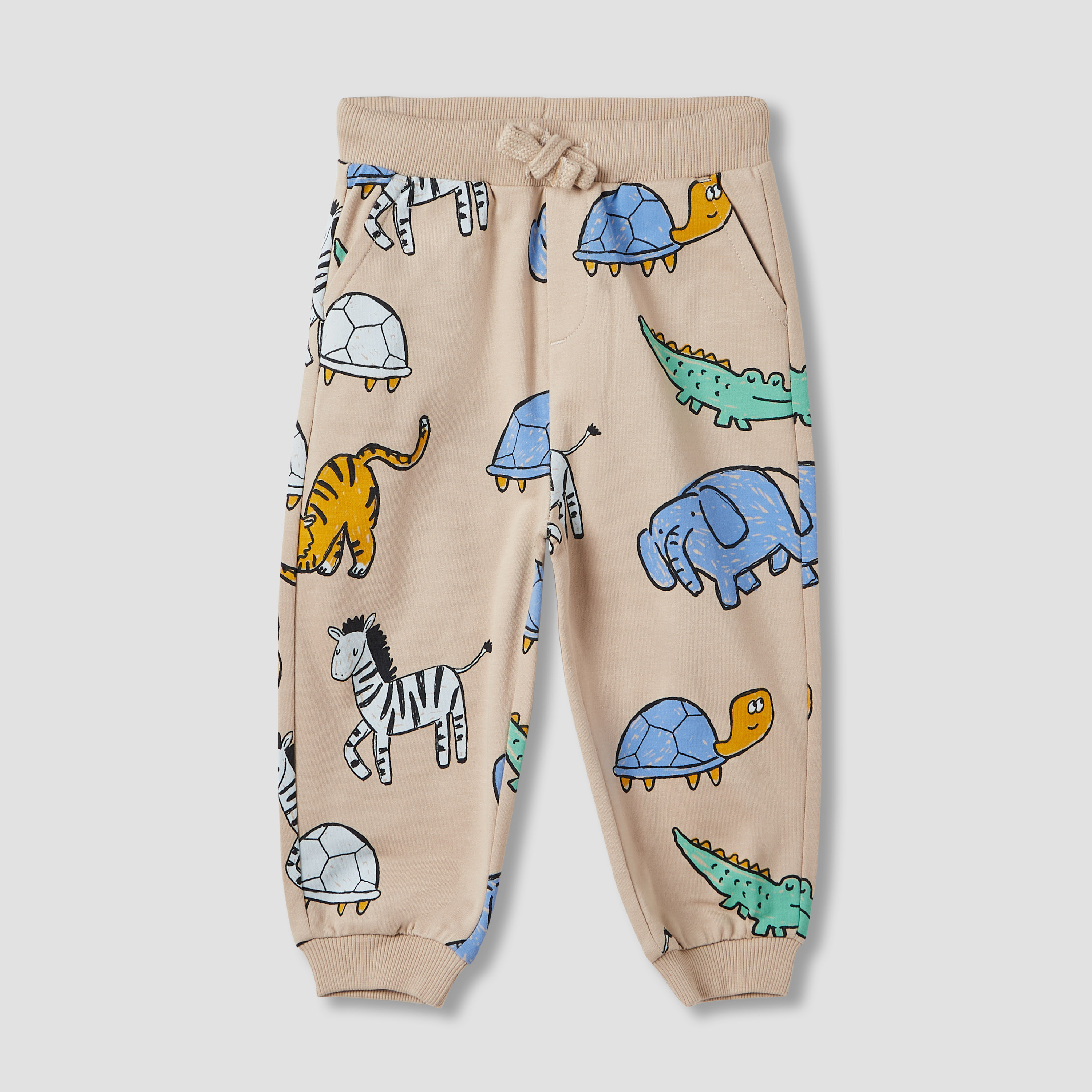 Juniors Animal Print Sweatshirt and Joggers Set-baby-boys-clothing-winterwear-setsandcoords-image-3