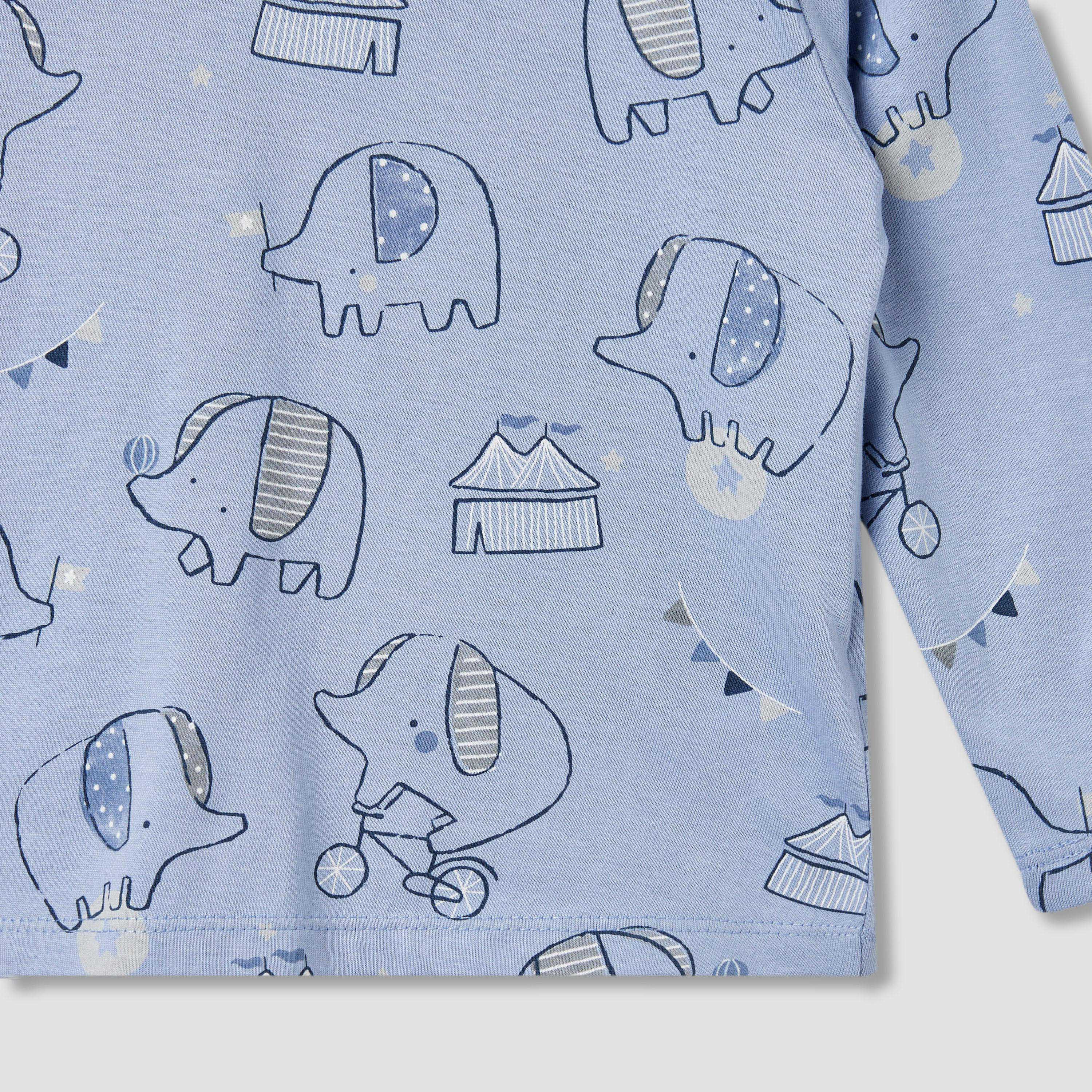 Juniors 3-Piece Elephant Print T-shirts and Joggers Set-baby-boys-clothing-setsandcoords-image-5