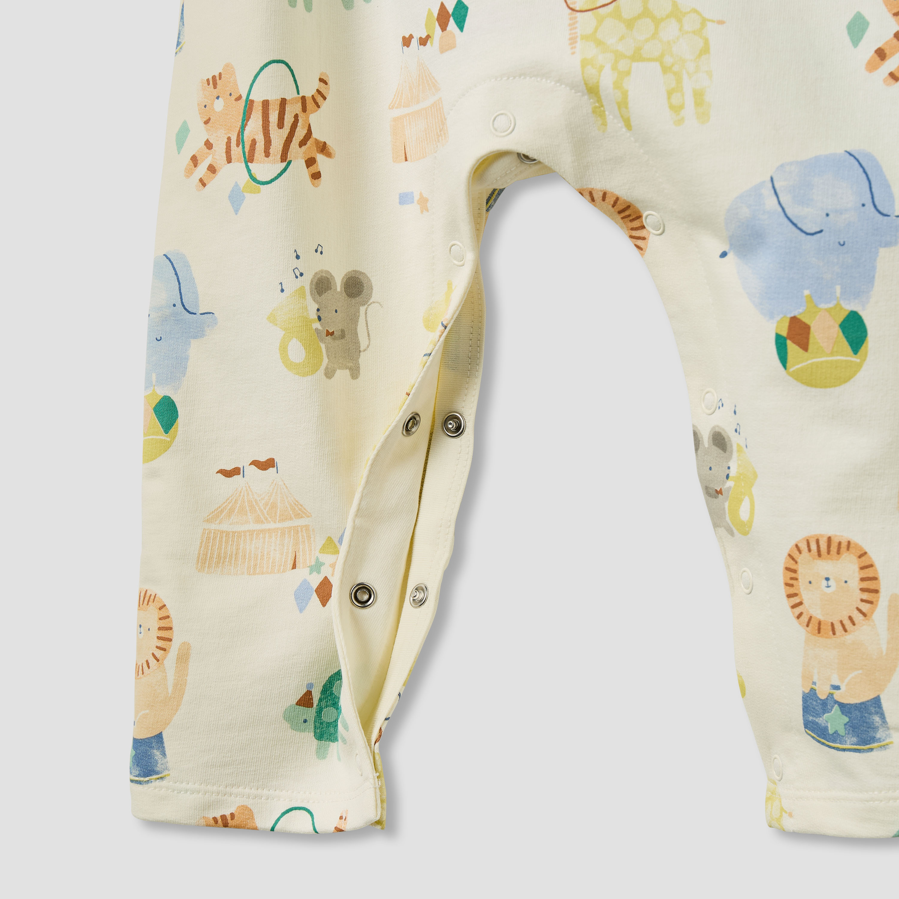 Juniors Boys T-shirt and Dungaree Set with Safari Print - Cotton - Long Sleeves - Crew Neck-baby-boys-clothing-setsandcoords-image-5