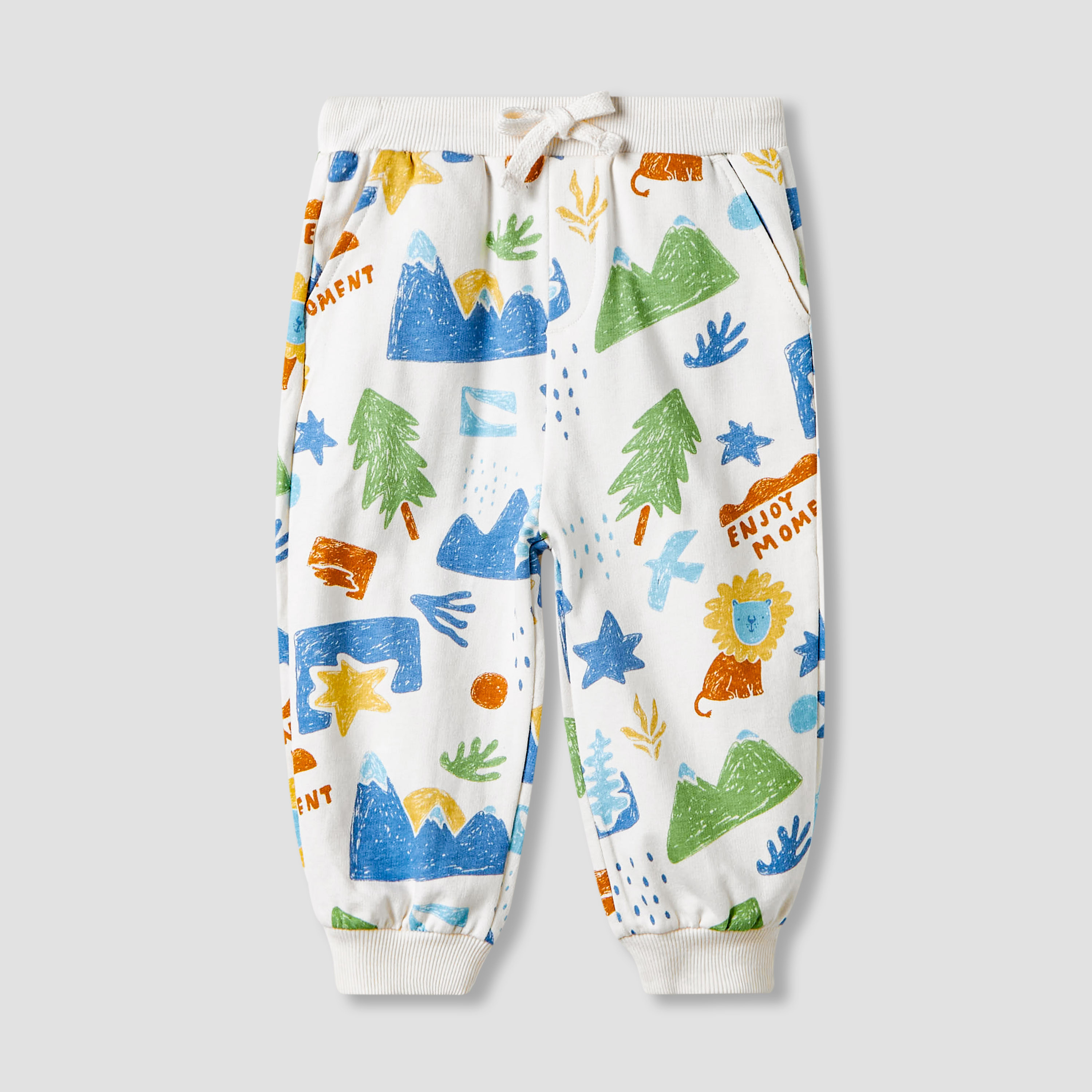 Juniors Abstract Print Hooded Sweatshirt and Joggers Set-baby-boys-clothing-setsandcoords-image-3