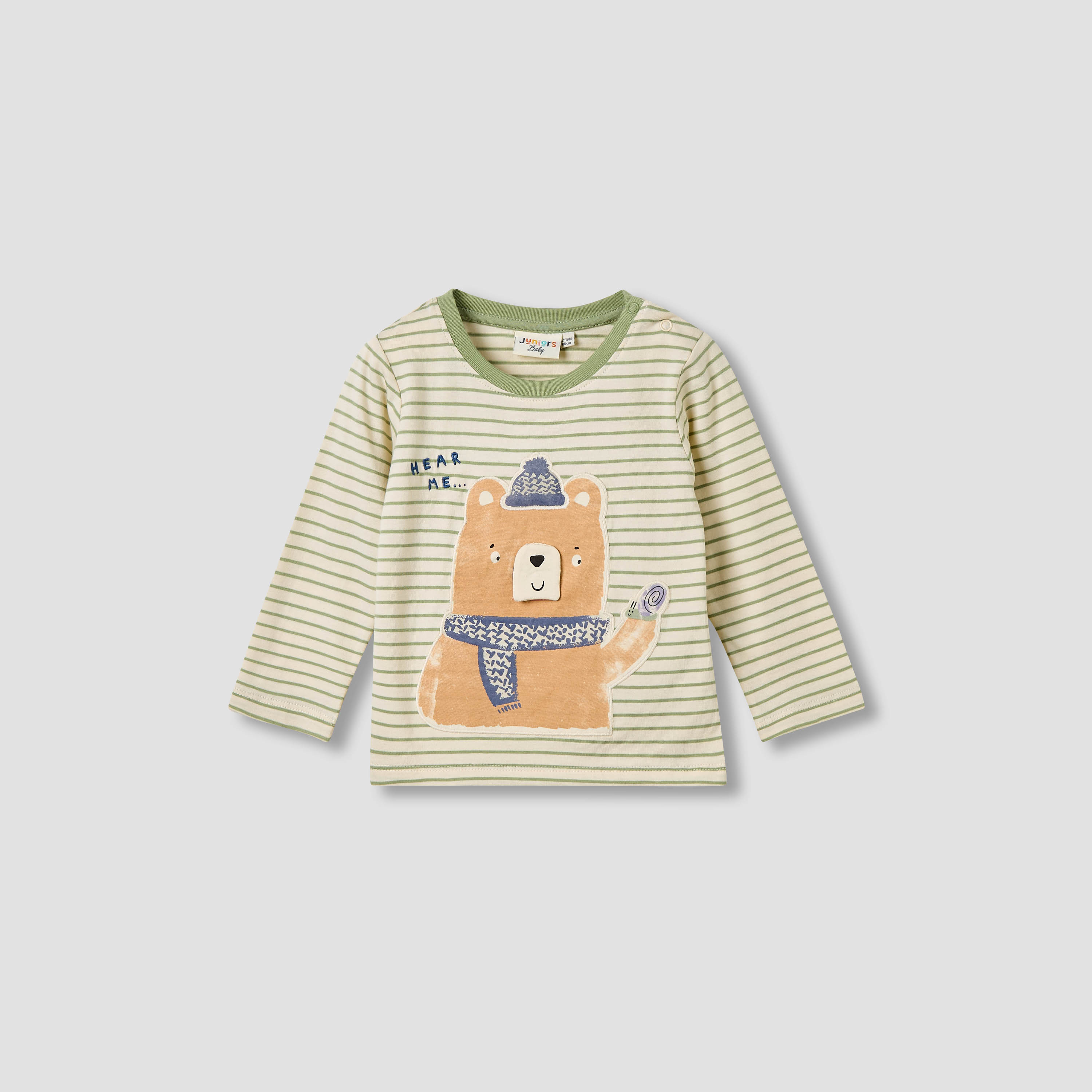 Juniors Boys T-shirts and Joggers Set with Applique Detail - Cotton - Long Sleeves-baby-boys-clothing-setsandcoords-image-3