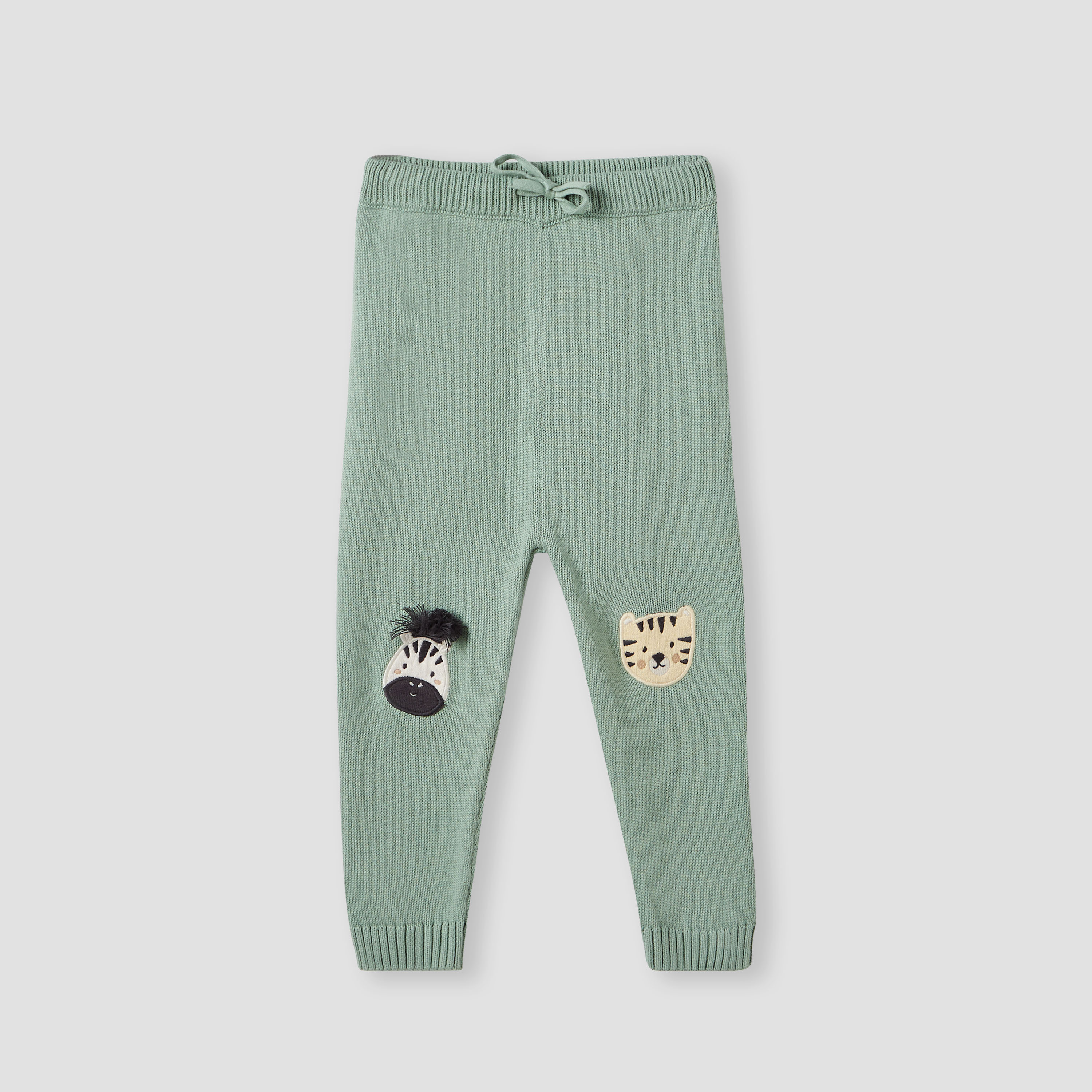 Juniors Animal Applique Sweater and Joggers Set-baby-boys-clothing-winterwear-setsandcoords-image-3