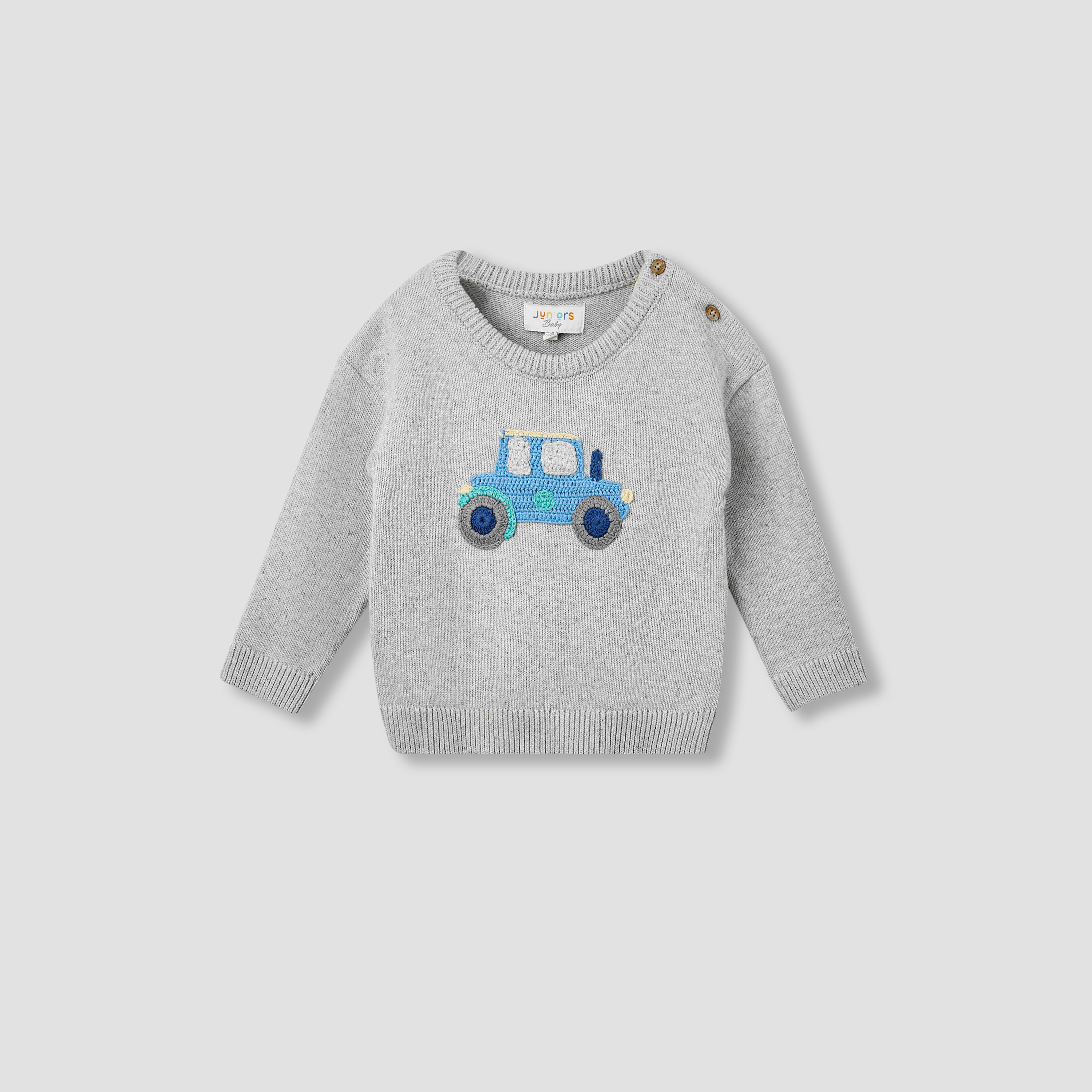 Juniors Vehicle Applique Pullover and Joggers Set-baby-boys-clothing-winterwear-setsandcoords-image-2