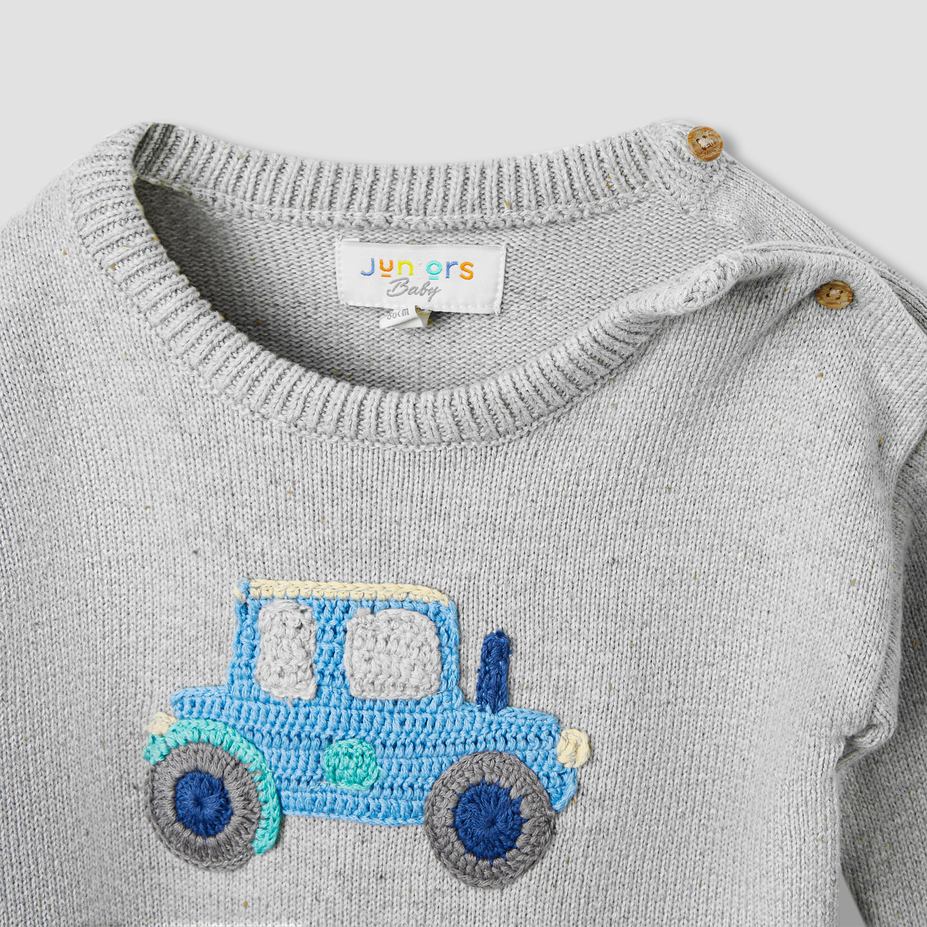 Juniors Vehicle Applique Pullover and Joggers Set-baby-boys-clothing-winterwear-setsandcoords-image-4