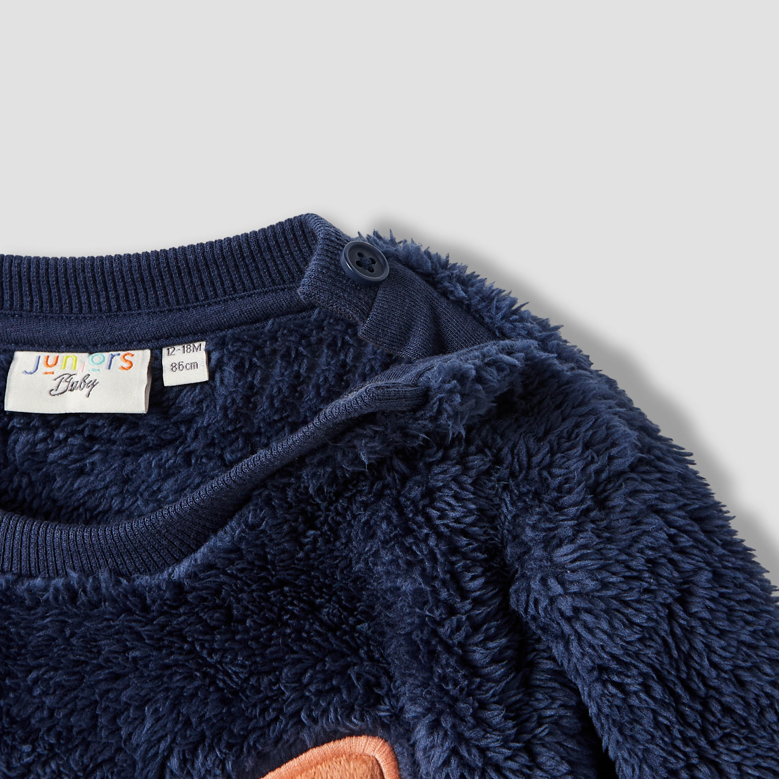 Juniors Fox Applique Sweatshirt and Joggers Set-baby-boys-clothing-winterwear-setsandcoords-image-5