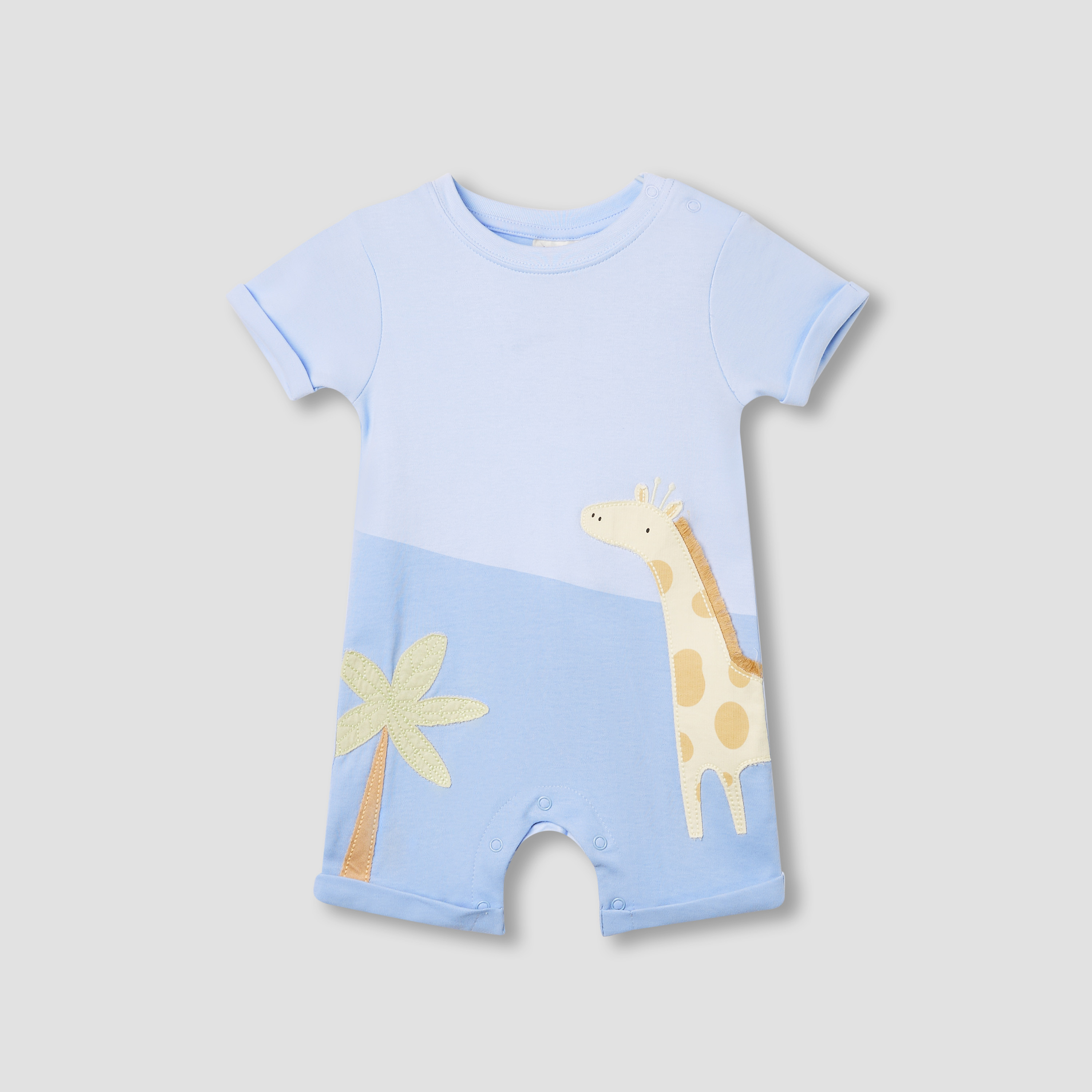 أفرول بأكمام قصيرة وزخارف من جونيورز-baby-boys-clothing-rompers-image-1