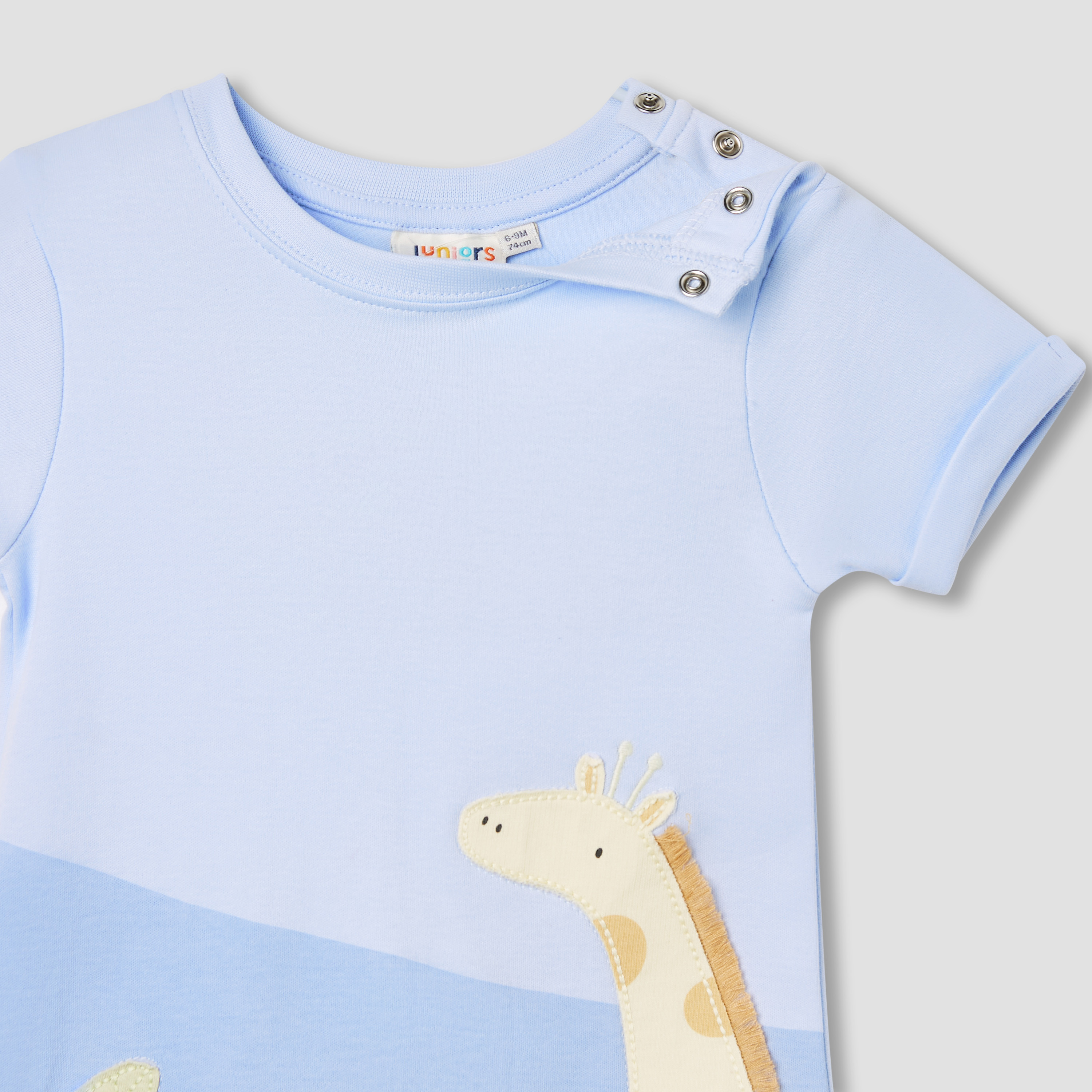 أفرول بأكمام قصيرة وزخارف من جونيورز-baby-boys-clothing-rompers-image-3