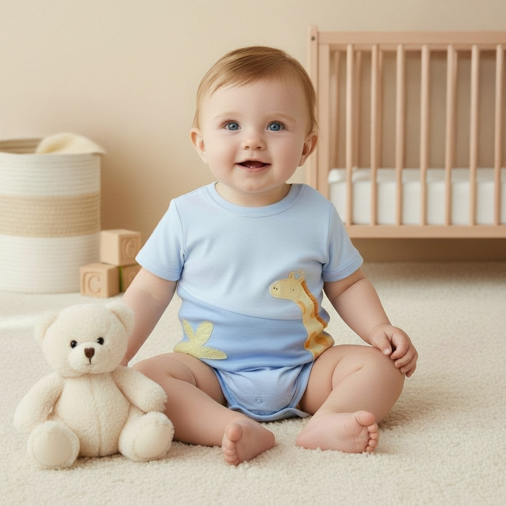أفرول بأكمام قصيرة وزخارف من جونيورز-baby-boys-clothing-rompers-image-5