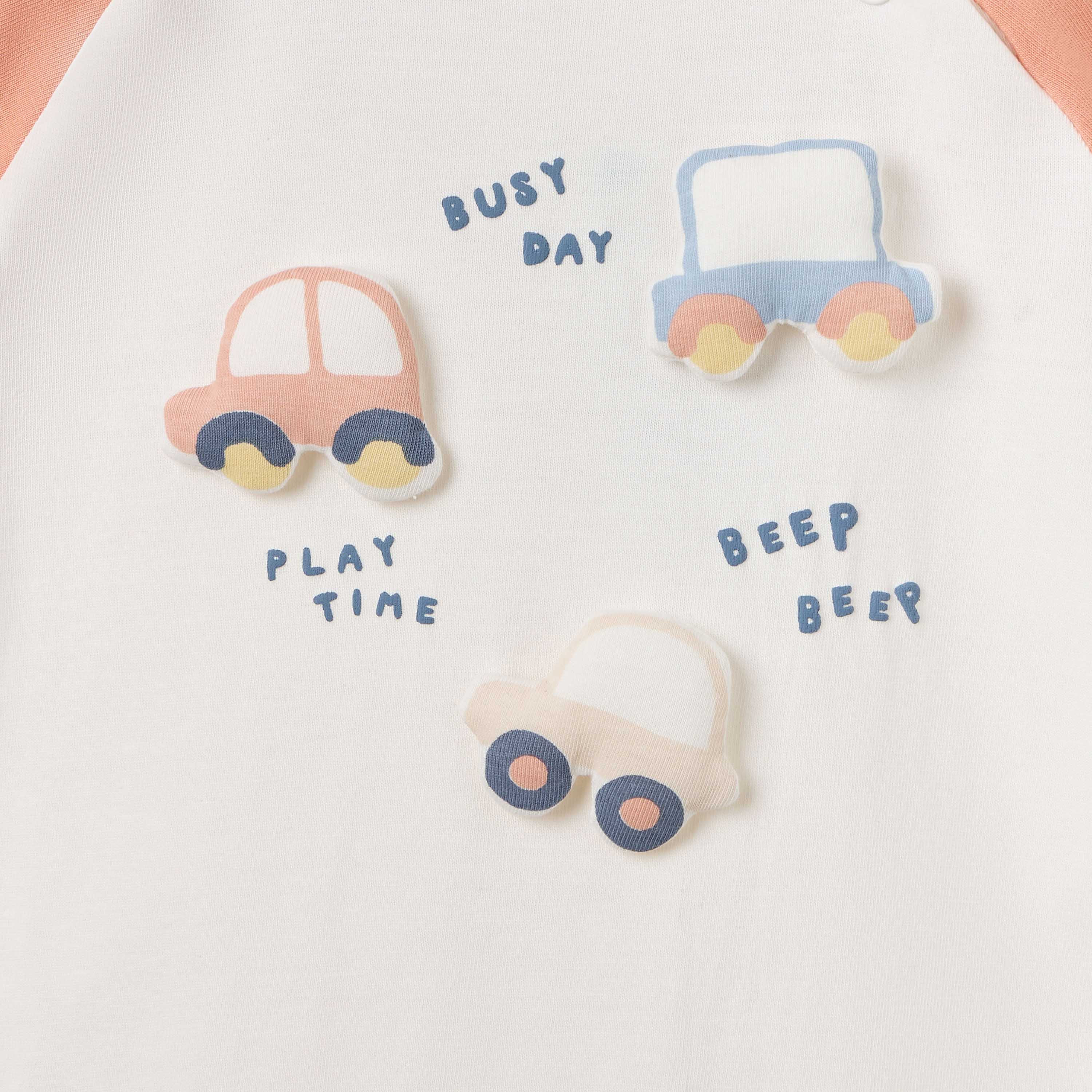 أفرول بطبعات بأكمام قصيرة قطعتين من جونيورز-baby-boys-clothing-rompers-image-3