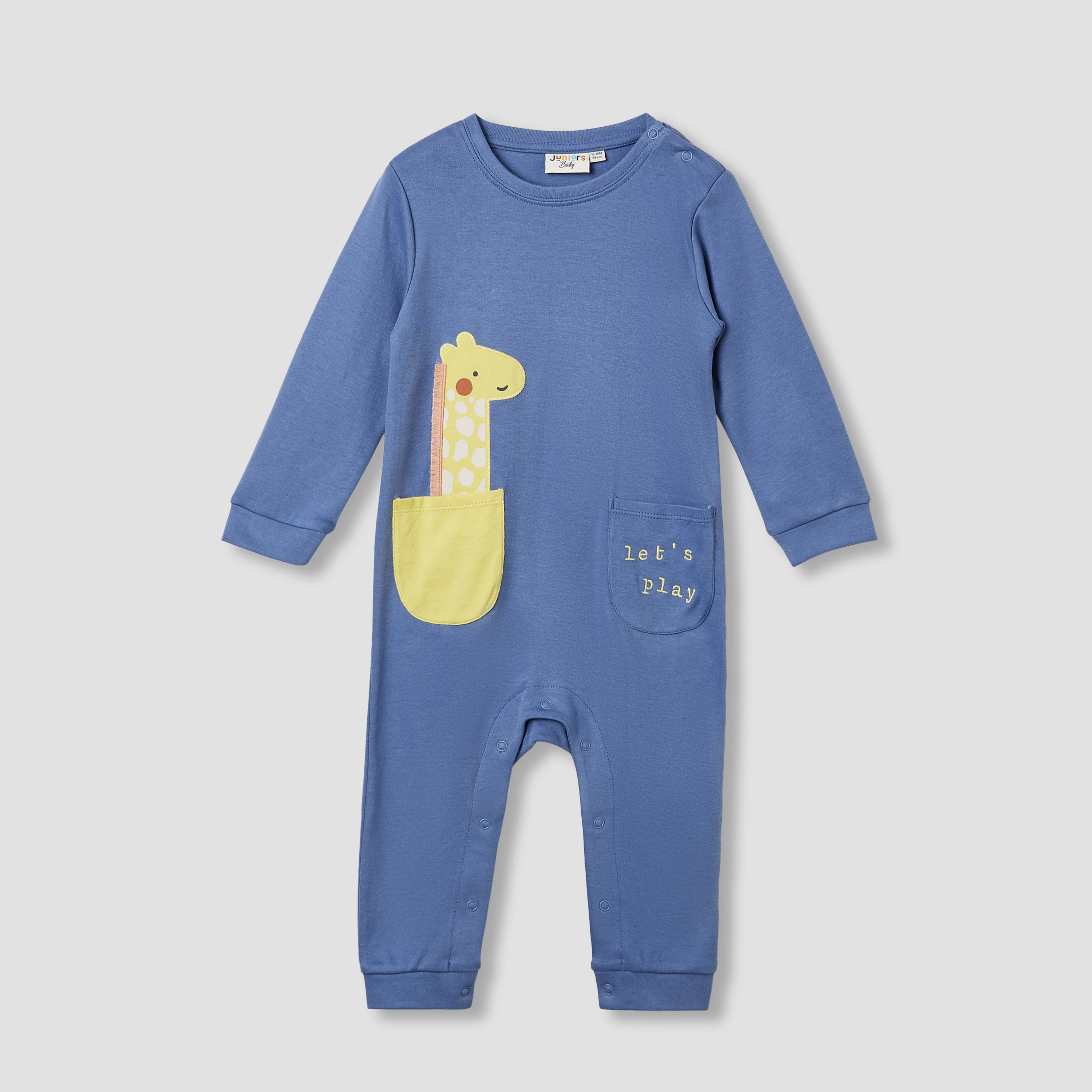 Juniors Assorted Sleepsuit with Long Sleeves - Set of 2-baby-boys-clothing-rompers-image-3