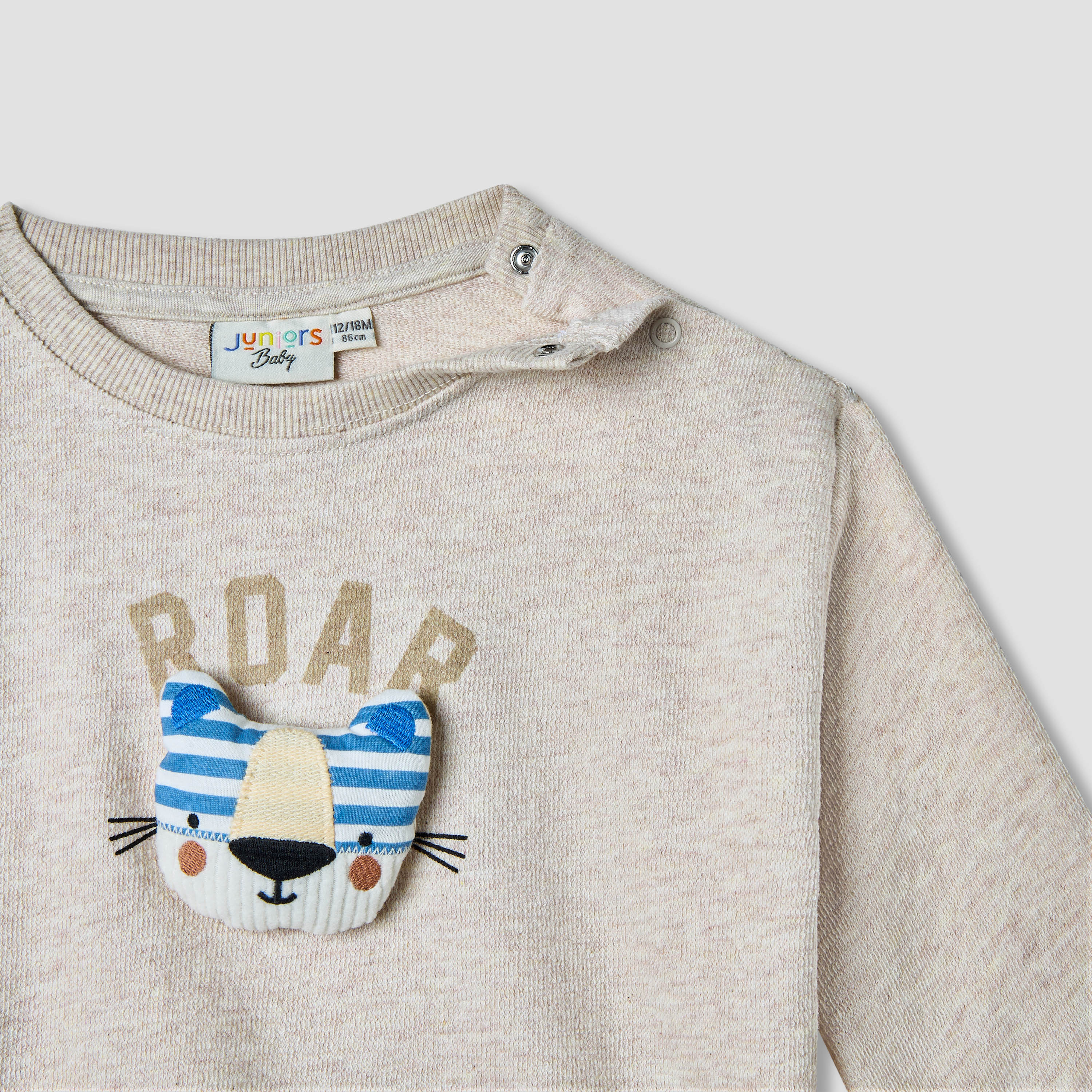 Juniors Applique T-shirt with Crew Neck-baby-boys-clothing-tshirtsandpolos-image-3