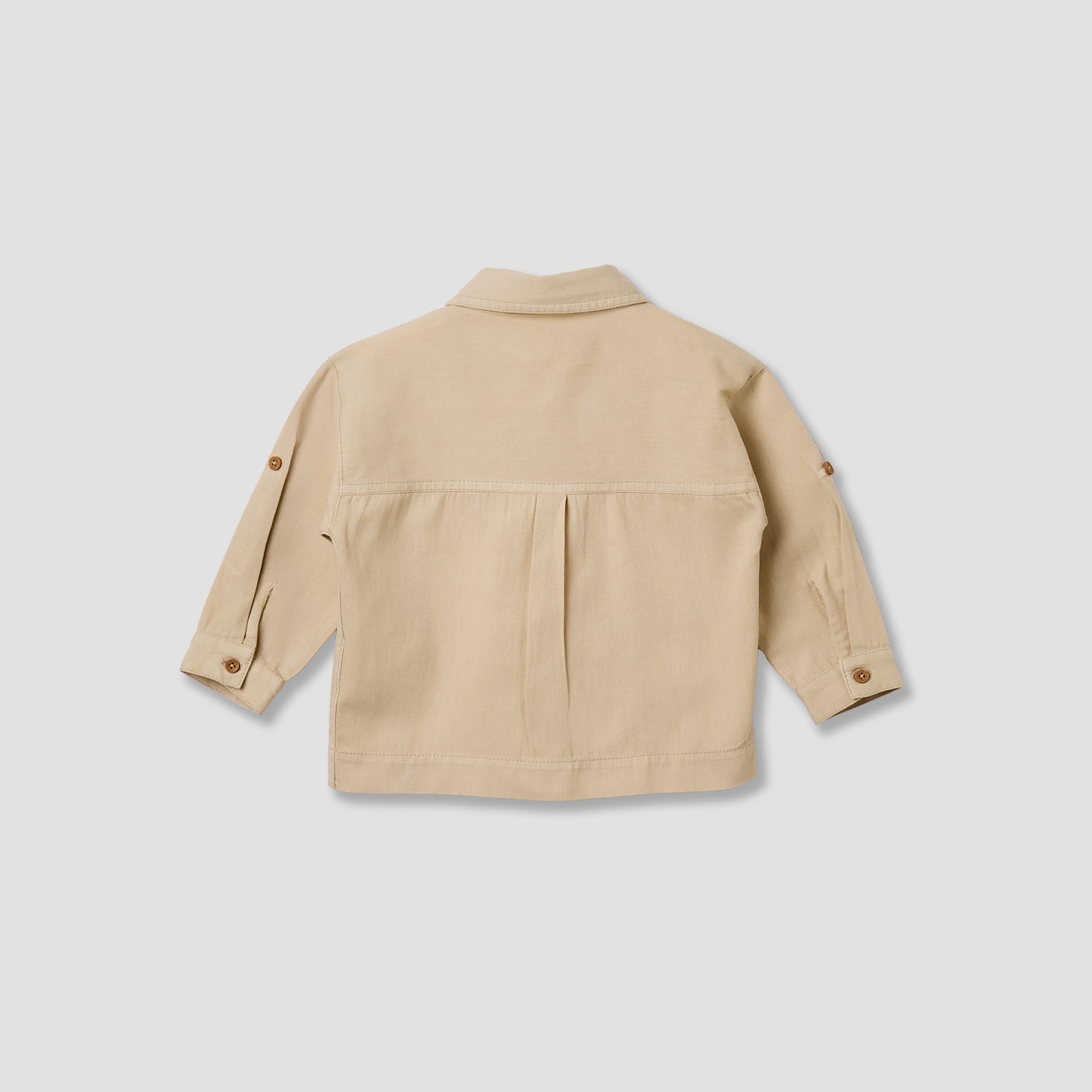 Juniors Boys Collared Shirt - Cotton - Long Sleeves-baby-boys-clothing-shirts-image-2