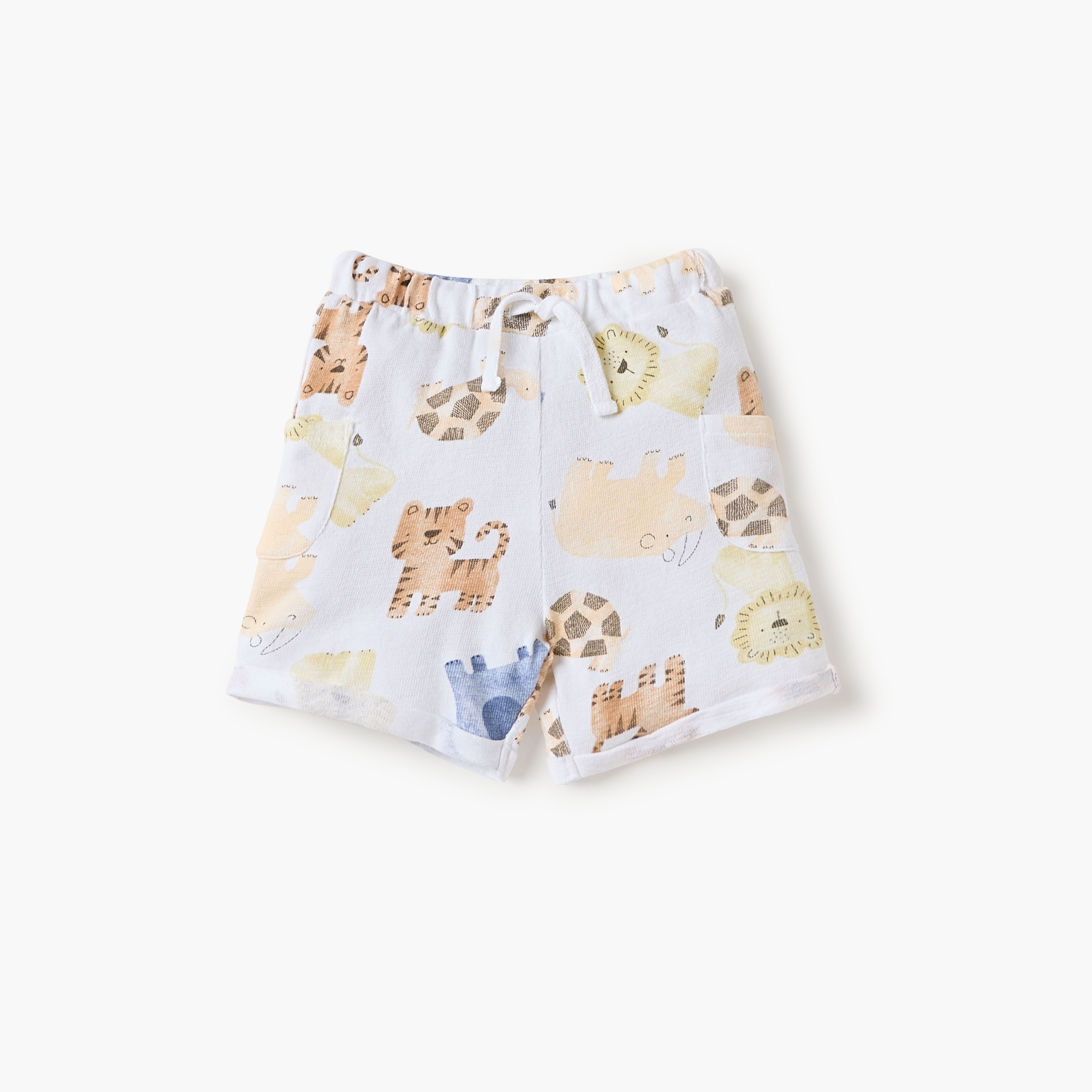 Juniors Animal Print T-shirt and Shorts Set-baby-boys-clothing-setsandcoords-image-3