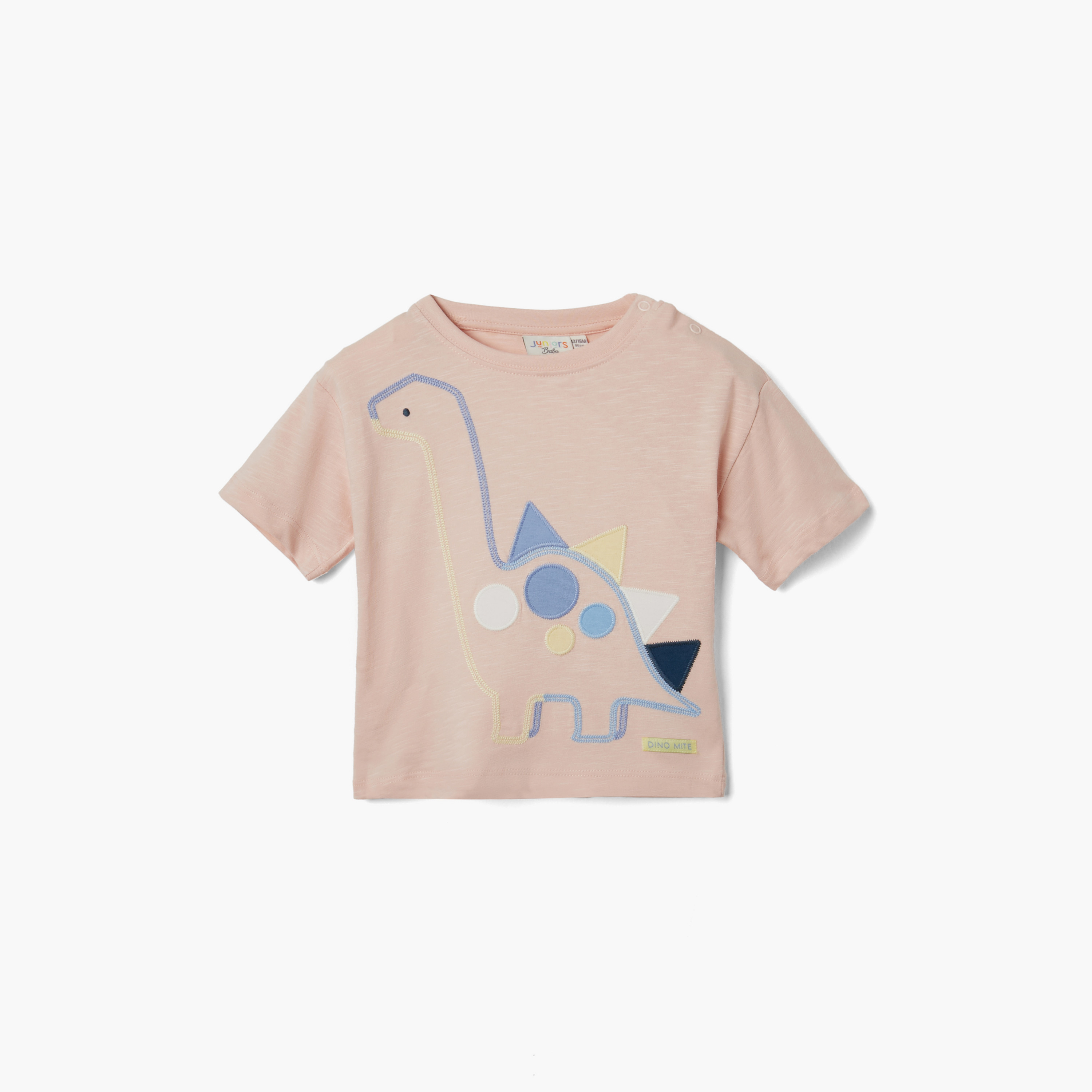 Juniors Dinosaur Applique T-shirt and Jogger Set-baby-boys-clothing-setsandcoords-image-2
