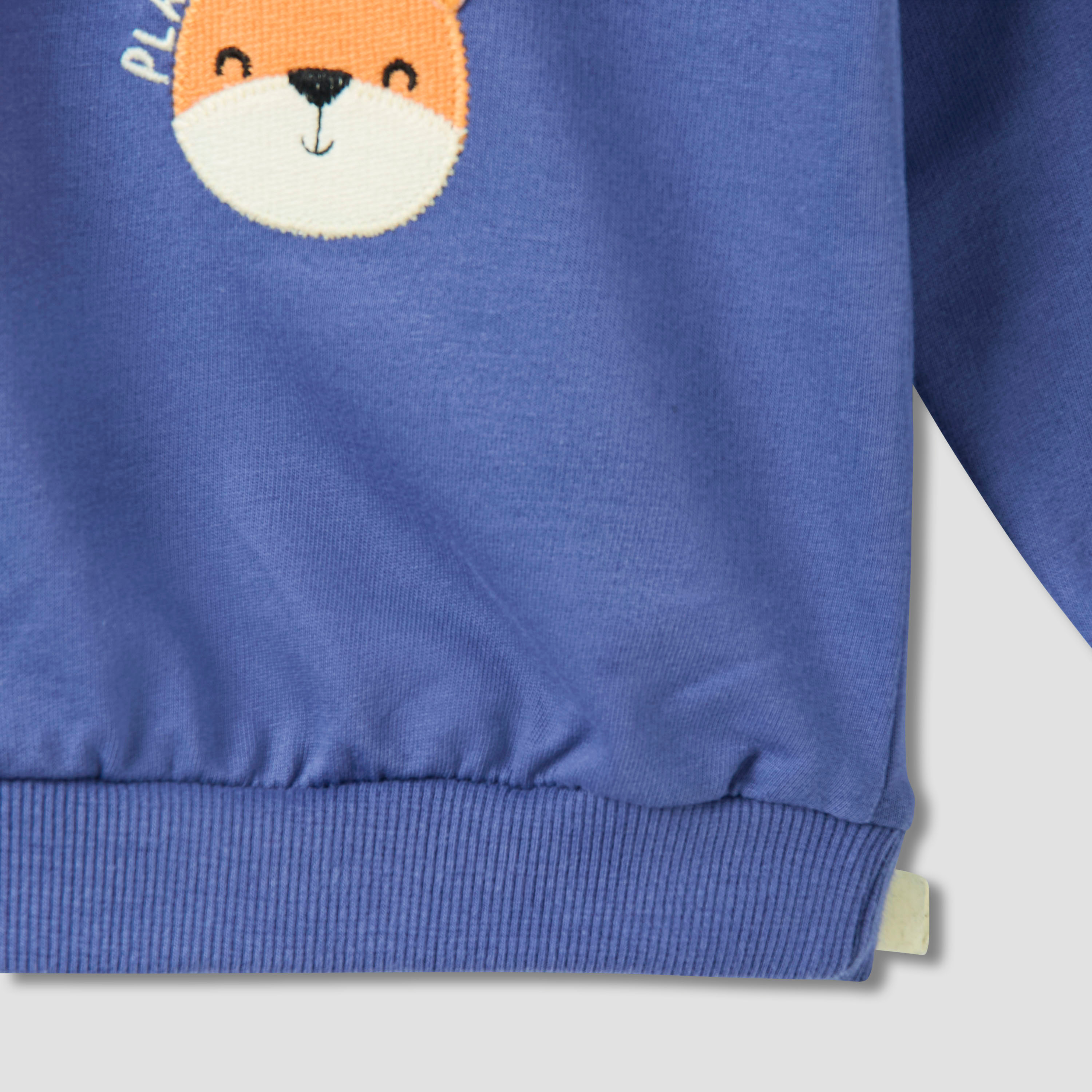 Juniors Animal Applique Sweatshirt and Joggers Set-baby-boys-clothing-winterwear-setsandcoords-image-6