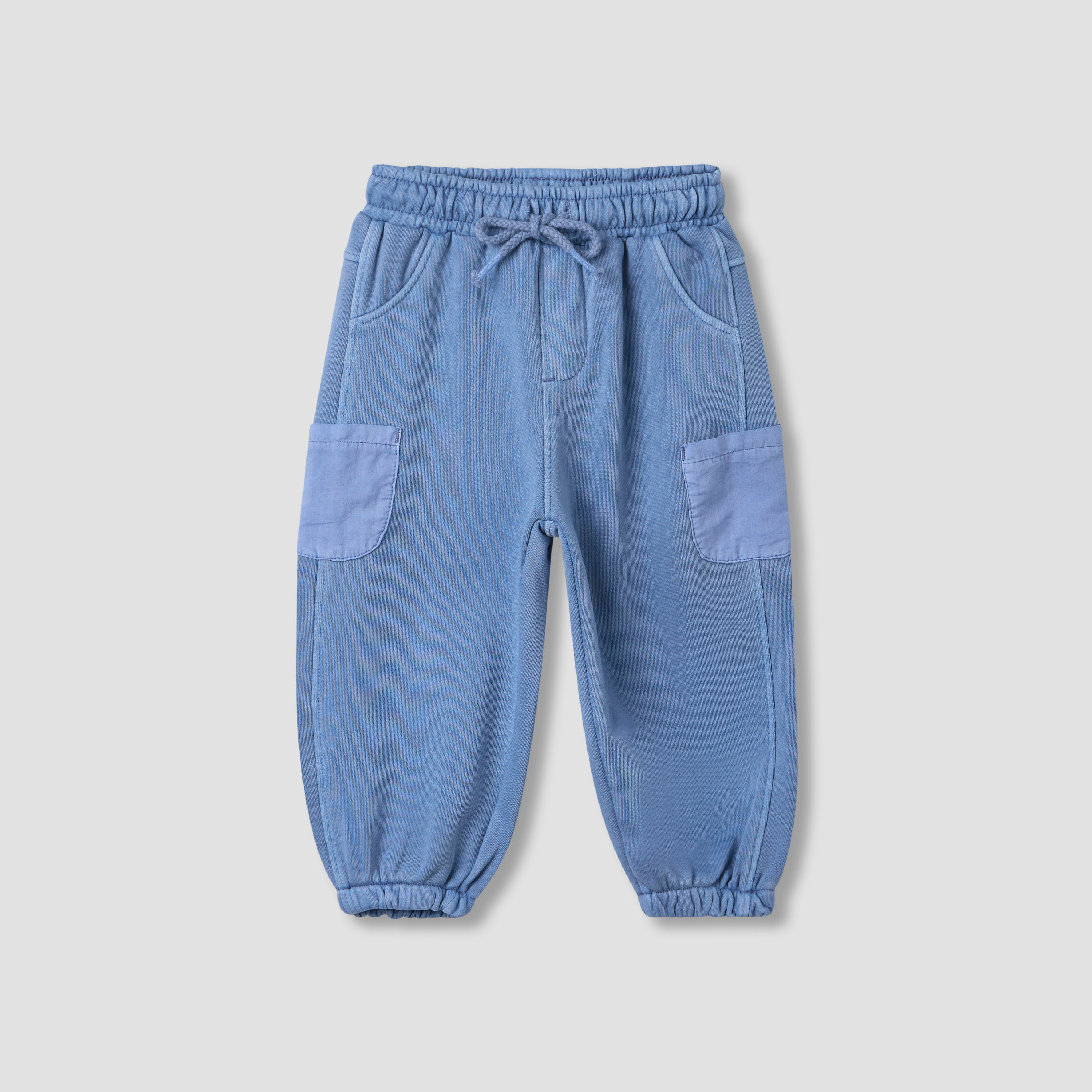 طقم سويت شيرت وبنطلون رياضي سادة من جونيورز-baby-boys-clothing-setsandcoords-image-6