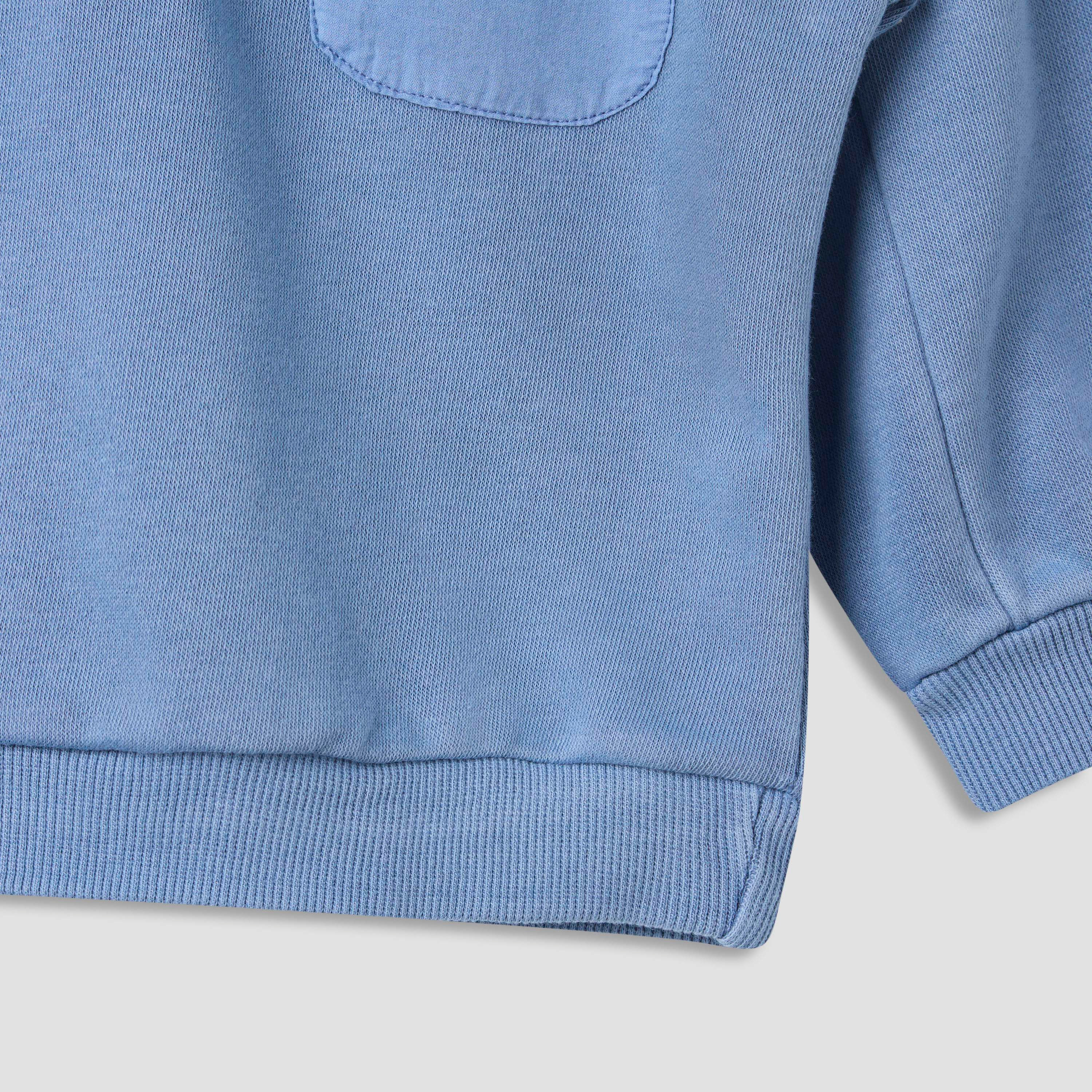 طقم سويت شيرت وبنطلون رياضي سادة من جونيورز-baby-boys-clothing-setsandcoords-image-4