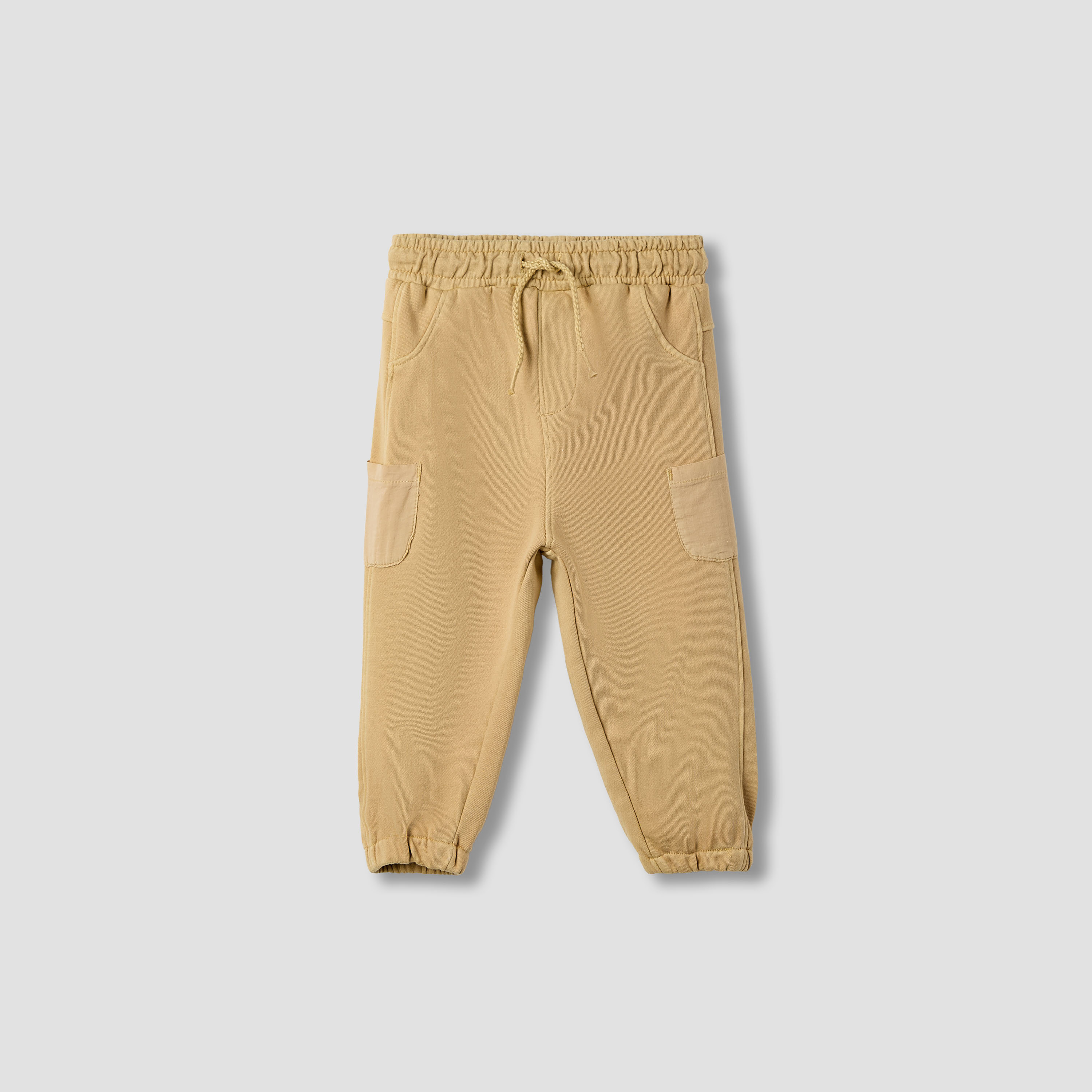 طقم بنطلون رياضي وسويت شيرت سادة بأكمام طويلة من جونيورز-baby-boys-clothing-setsandcoords-image-6