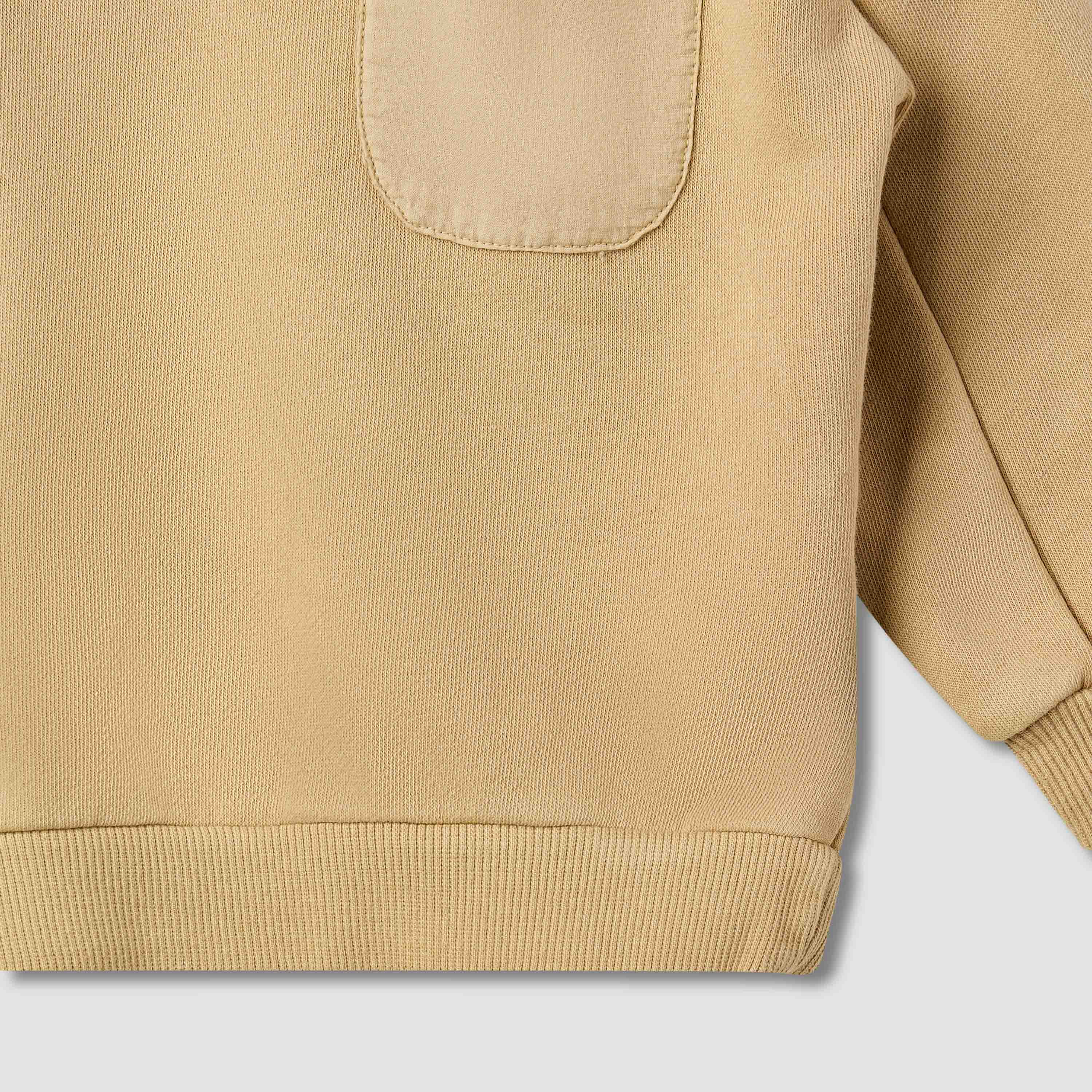 طقم بنطلون رياضي وسويت شيرت سادة بأكمام طويلة من جونيورز-baby-boys-clothing-setsandcoords-image-4