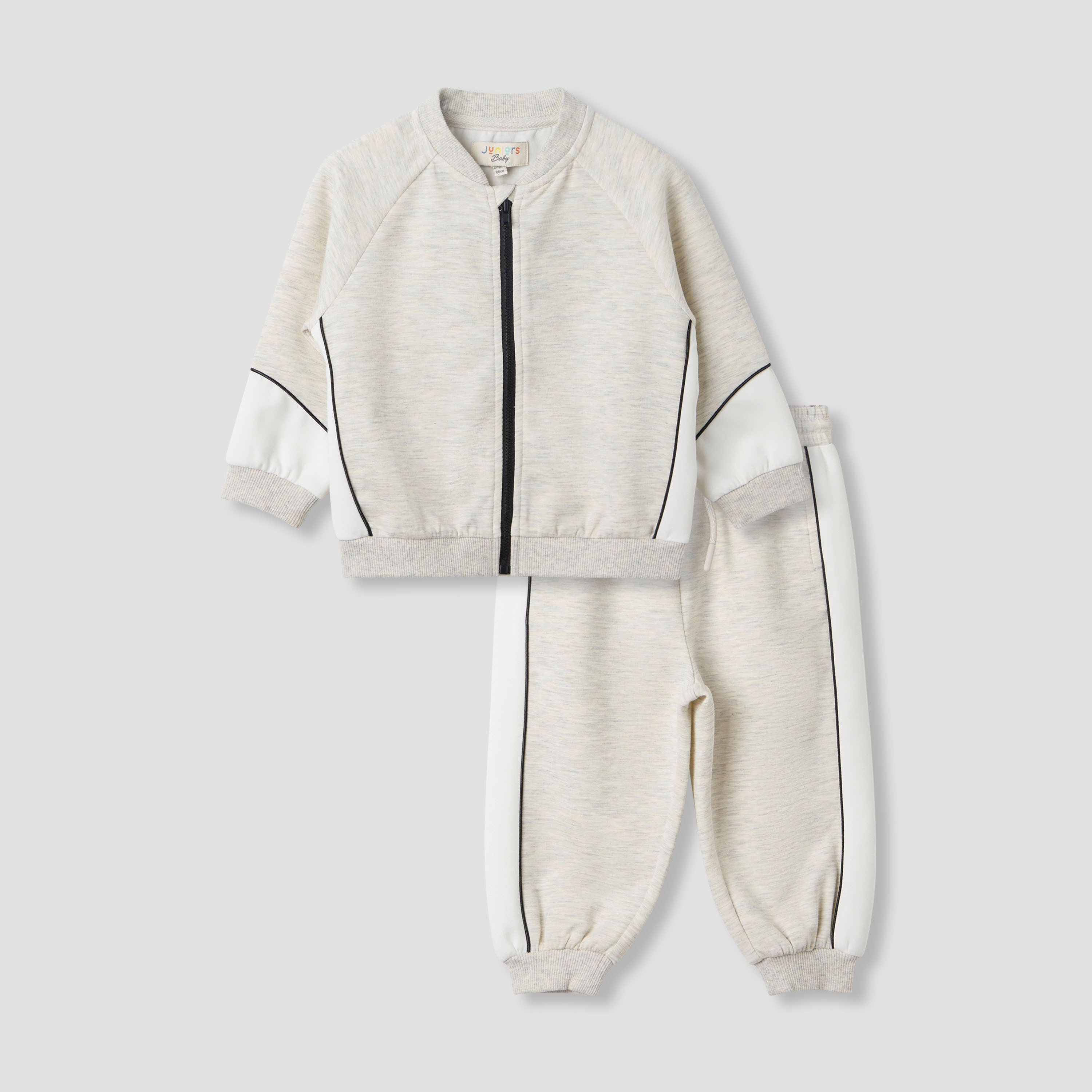 Juniors Colourblock Jacket and Joggers Set-baby-boys-clothing-setsandcoords-image-1