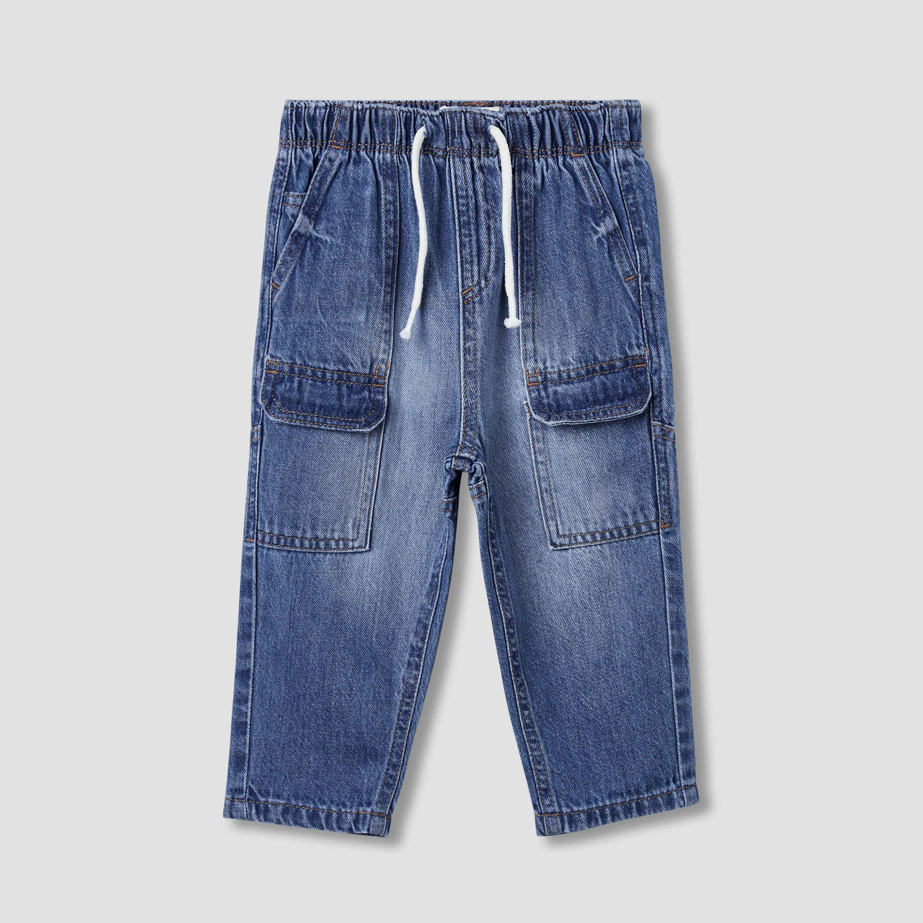 Juniors Boys' Regular Fit Jeans-baby-boys-clothing-bottoms-jeans-image-1