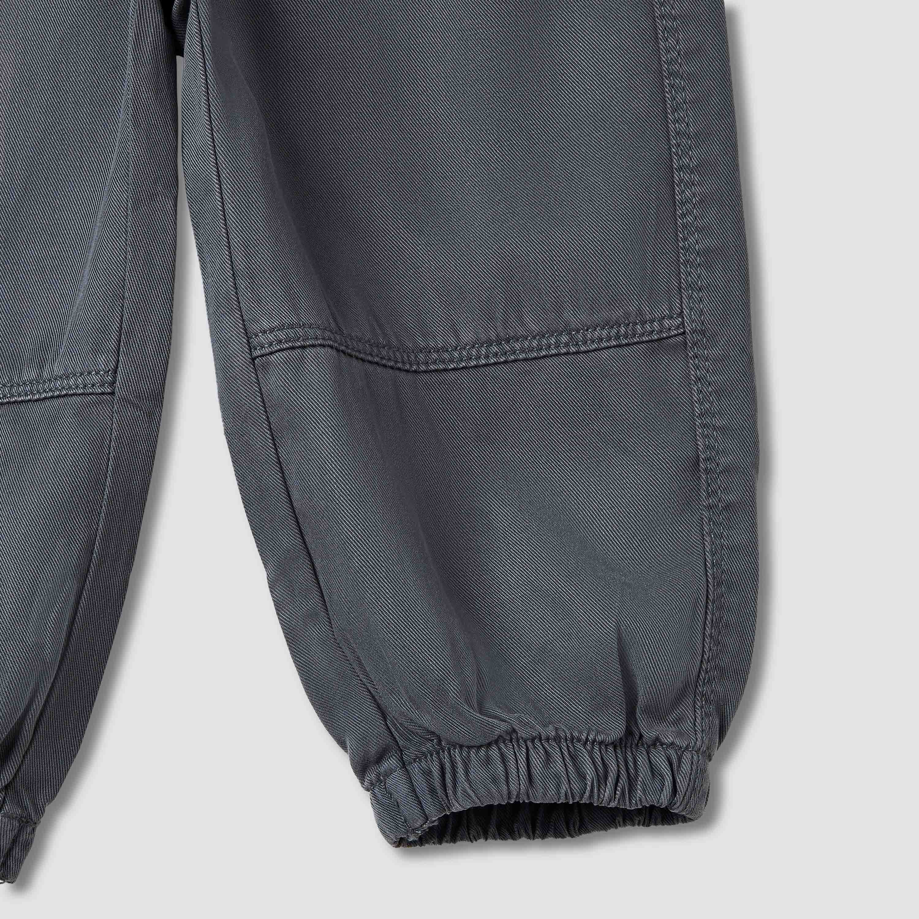 Giggles Solid Cargo Joggers with Pockets-baby-boys-clothing-bottoms-joggersandtrackpants-image-4