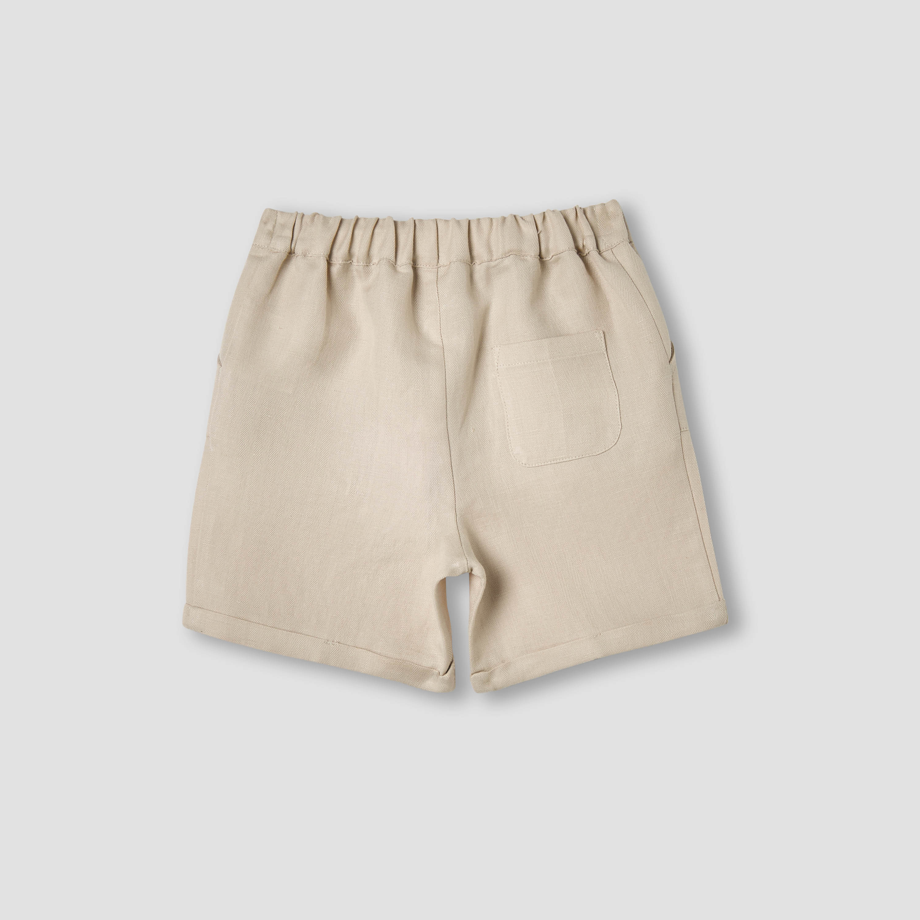 Giggles Solid Shorts with Drawstring Closure-baby-boys-clothing-bottoms-shorts-image-2