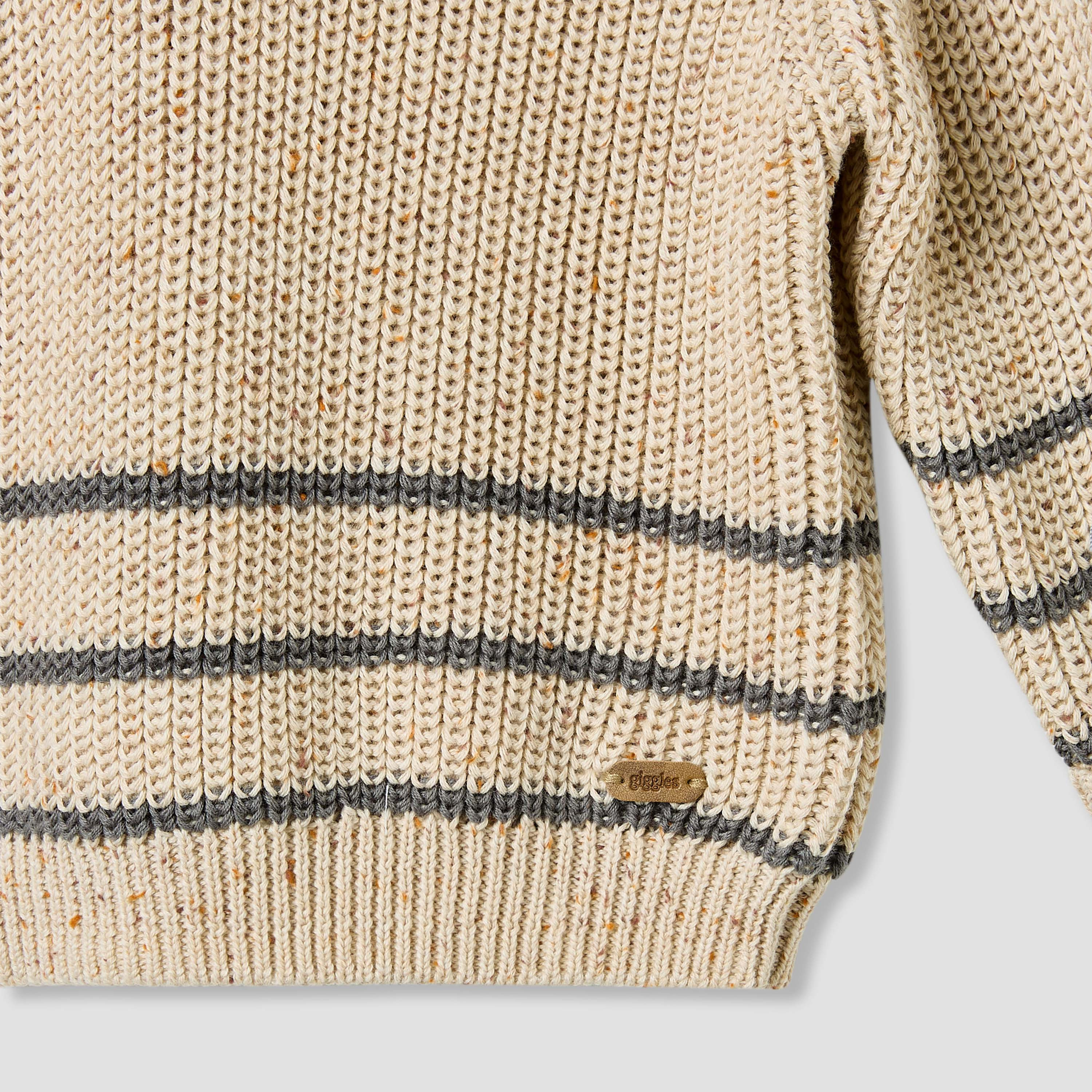 Giggles Striped Sweater with Long Sleeves and Button Closure-baby-boys-clothing-jumpersandcardigans-image-5