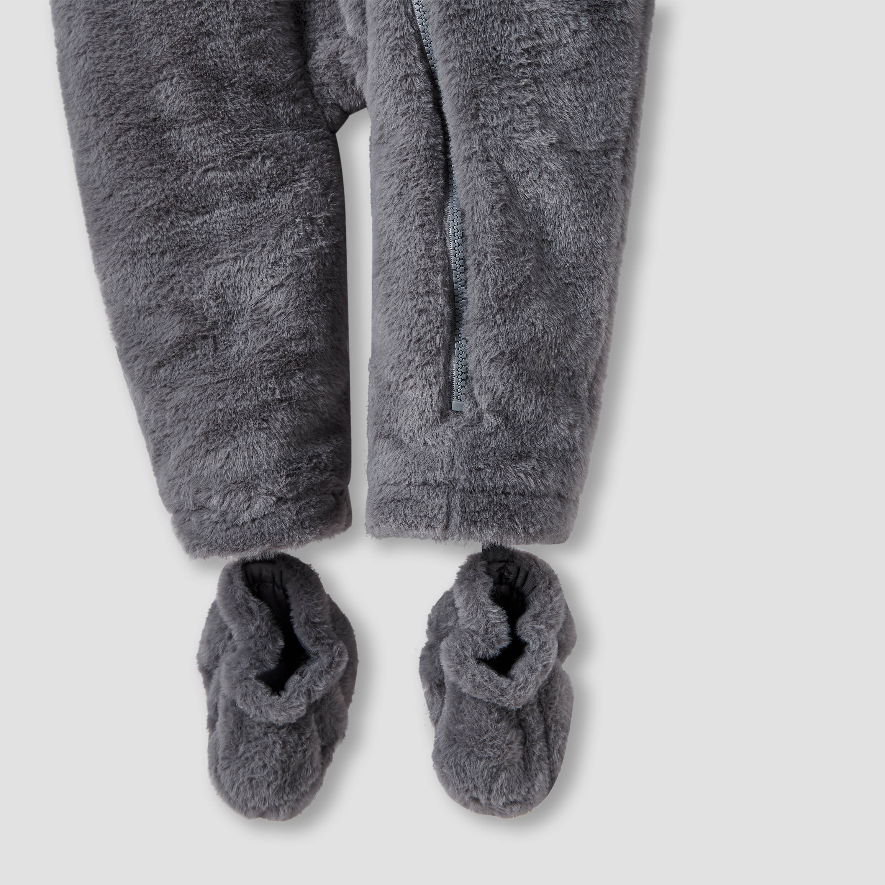 Giggles Solid Hooded Coverall with Long Sleeves and Zip Closure-baby-boys-clothing-nightwear-sleepsuits-image-5