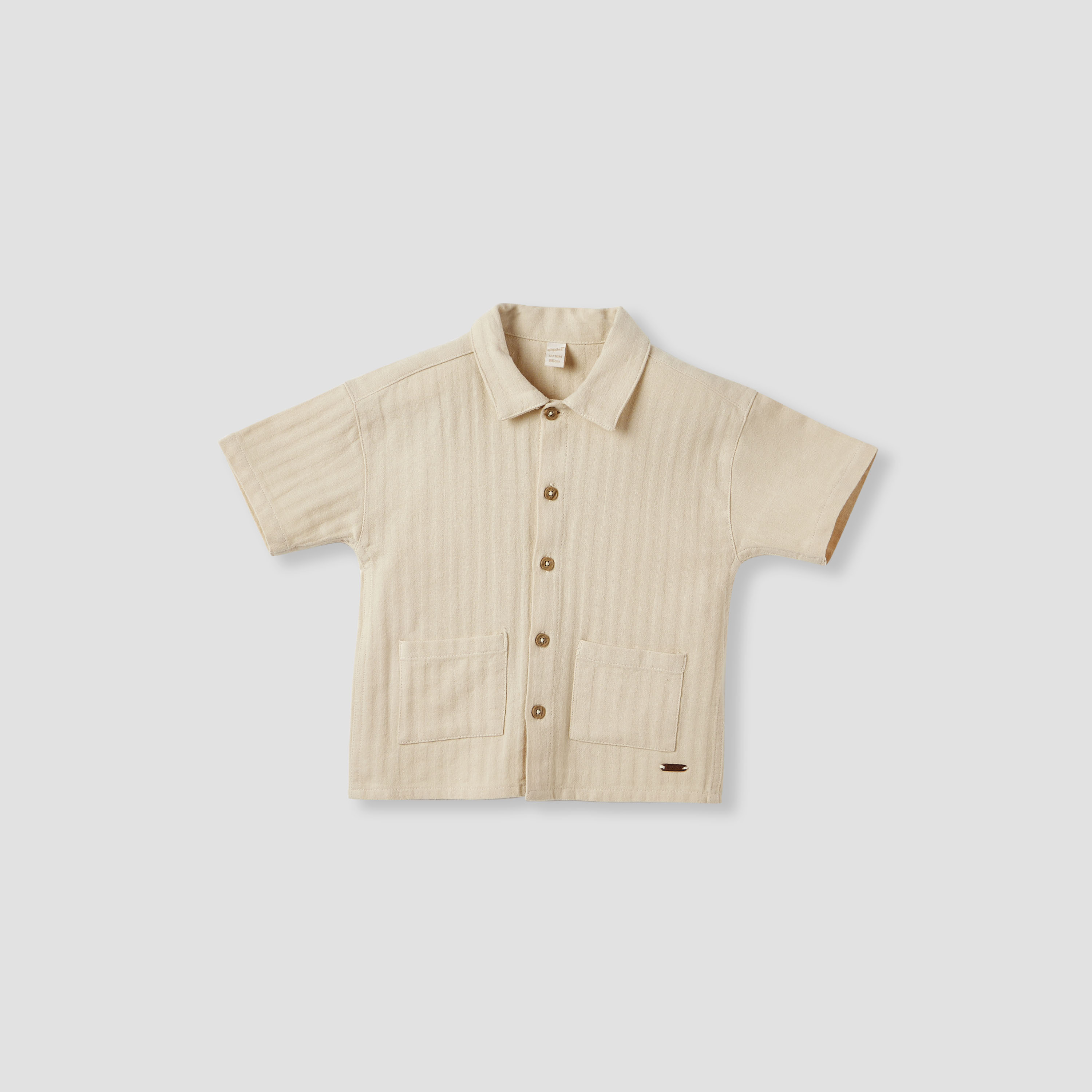 Giggles Ribbed Shirt and Shorts Set-baby-boys-clothing-setsandcoords-image-2