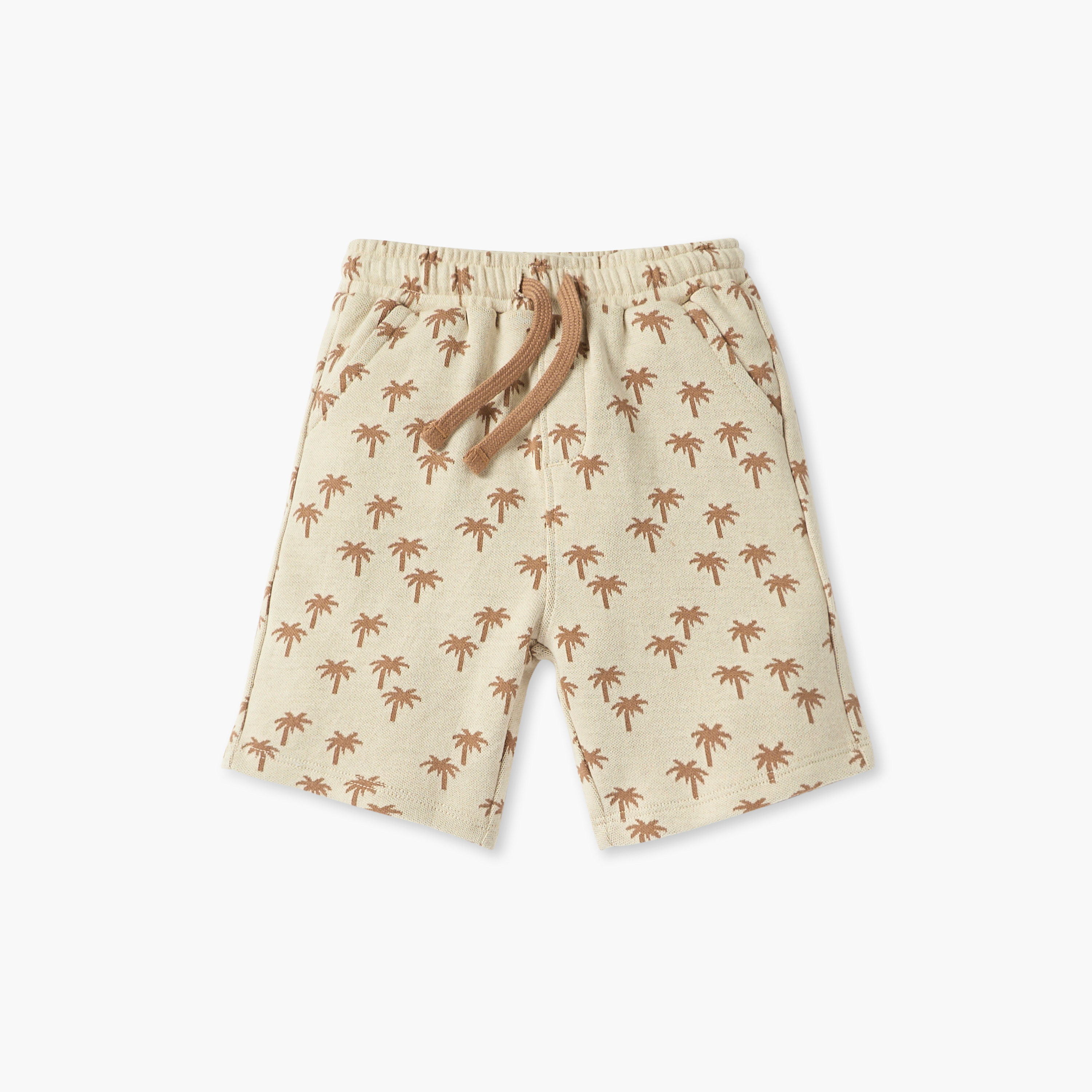 طقم قميص وشورت بطبعات شجرة النخيل من جيجلز-baby-boys-clothing-setsandcoords-image-3