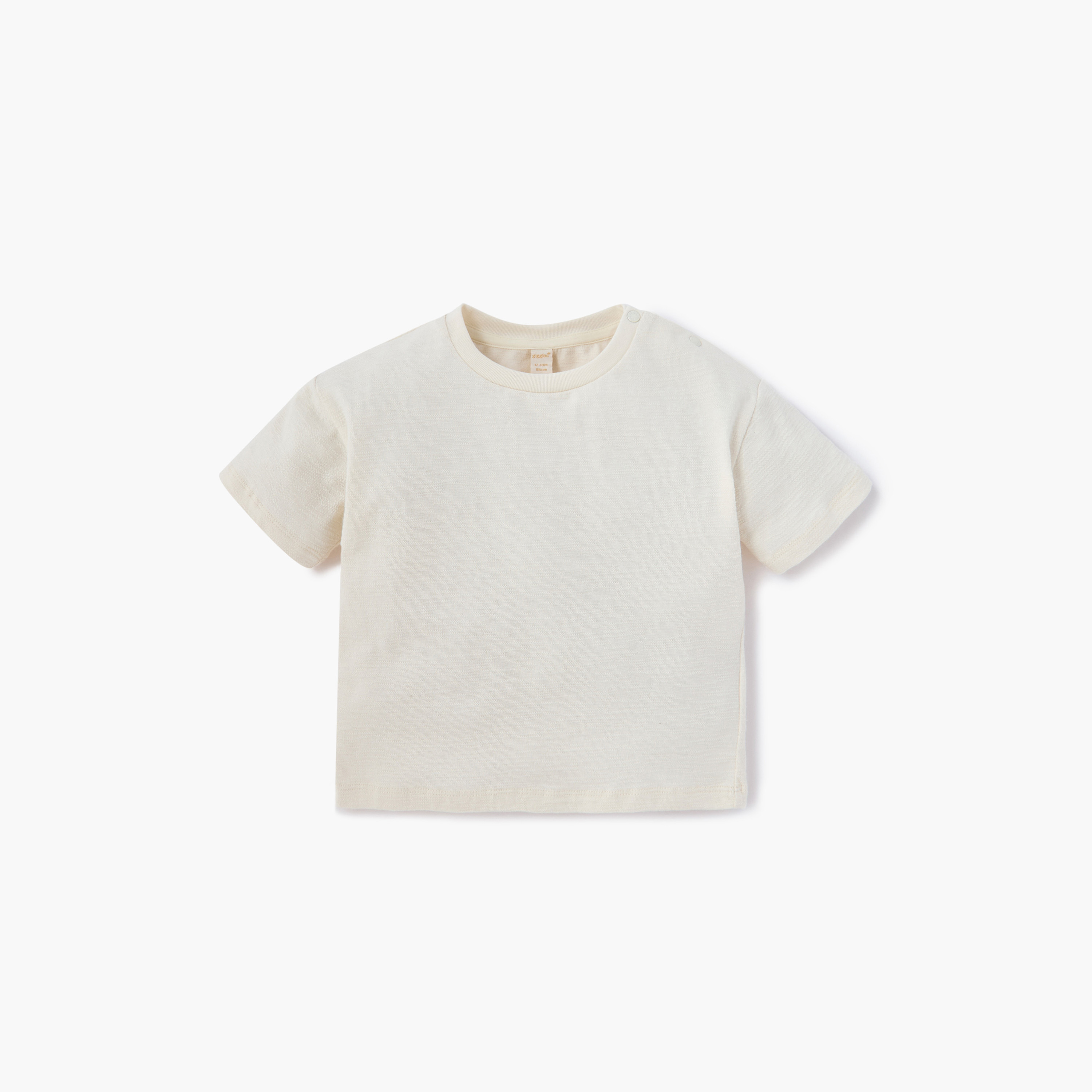 Giggles Textured Dungaree and T-shirt Set-baby-boys-clothing-setsandcoords-image-2