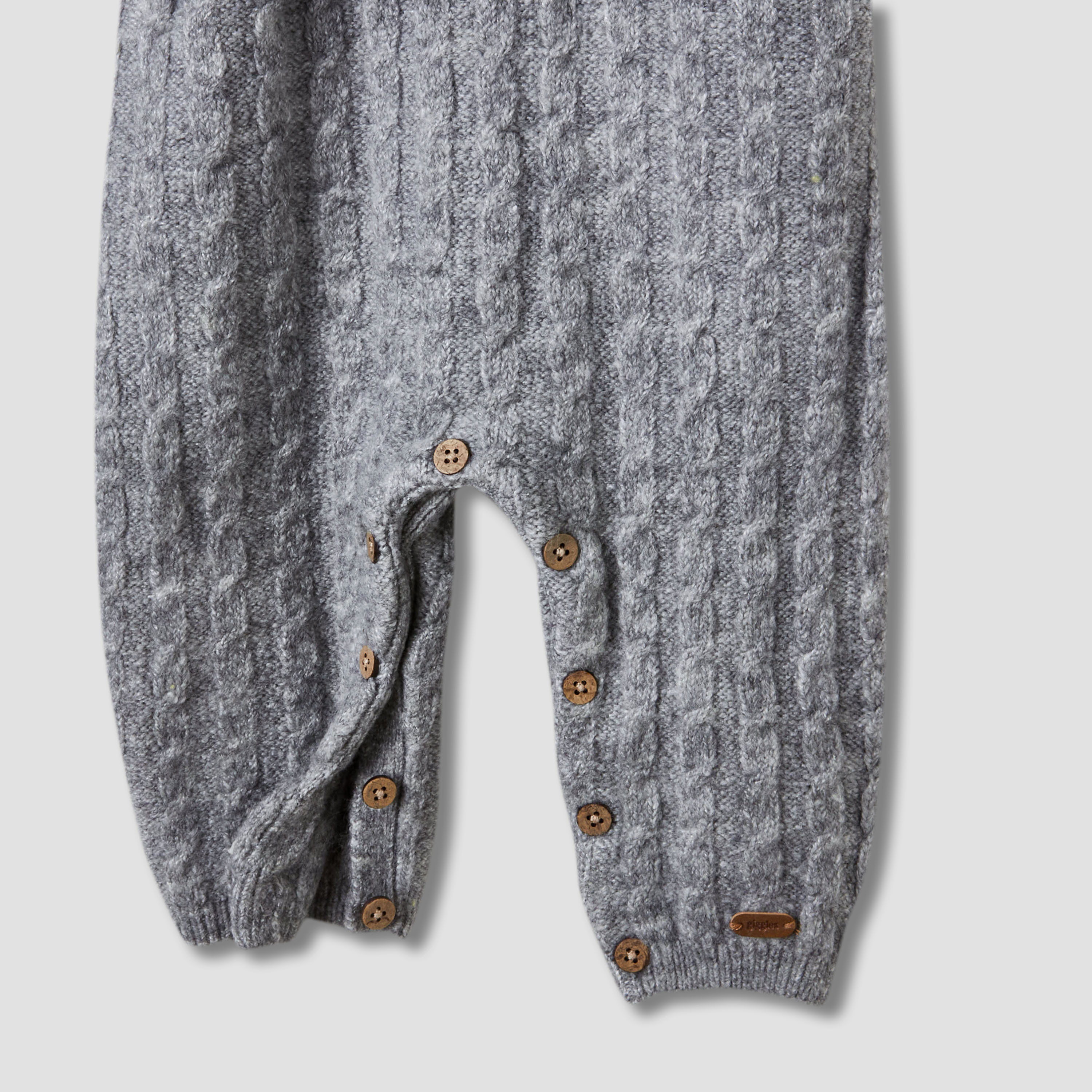 Giggles Boys Sweater and Dungaree Set with Knit Texture - Long Sleeves - Crew Neck-baby-boys-clothing-winterwear-setsandcoords-image-5
