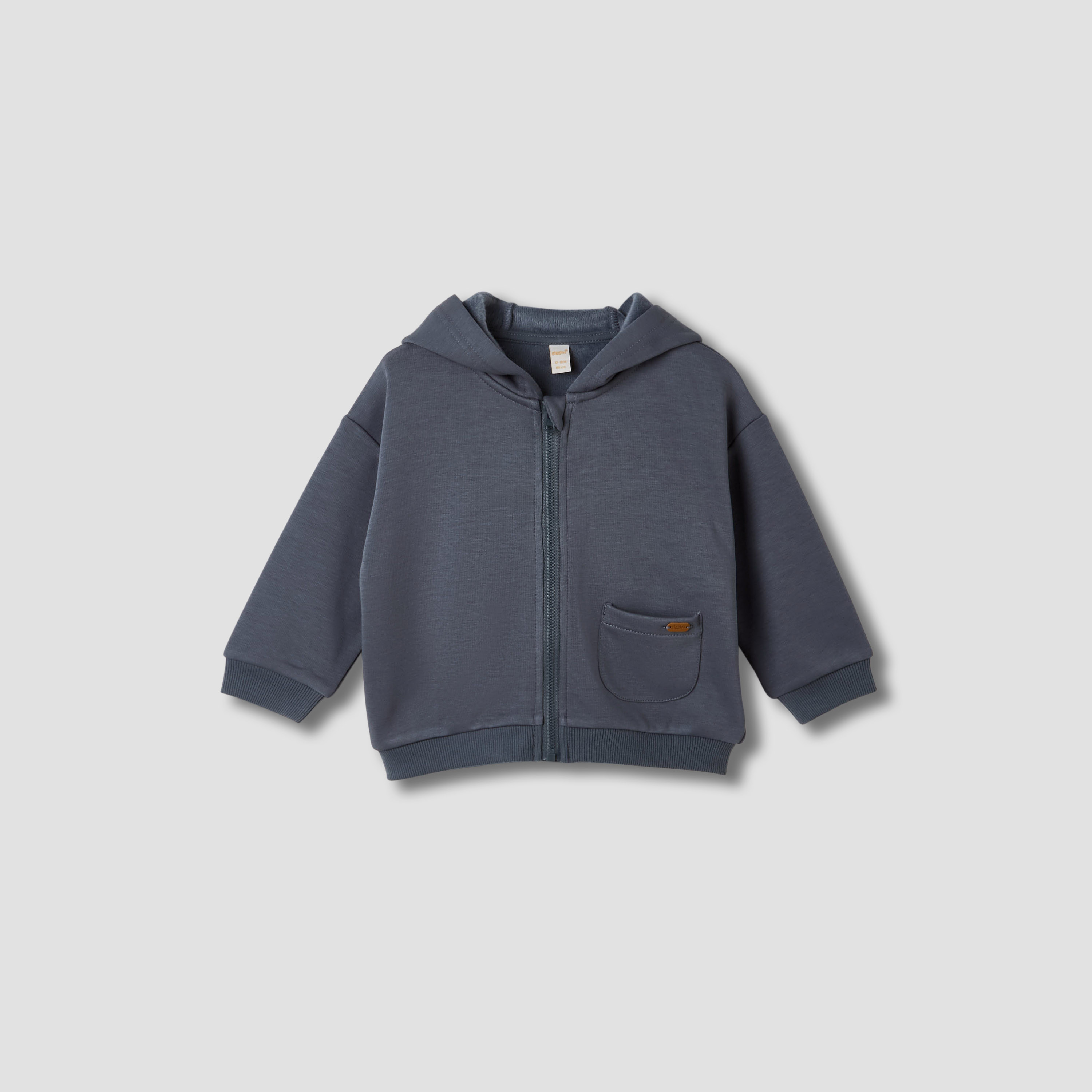 طقم بنطلون رياضي وهودي قطن بقبعة وأكمام طويلة وجيوب للأولاد من جيجلز-baby-boys-clothing-setsandcoords-image-2