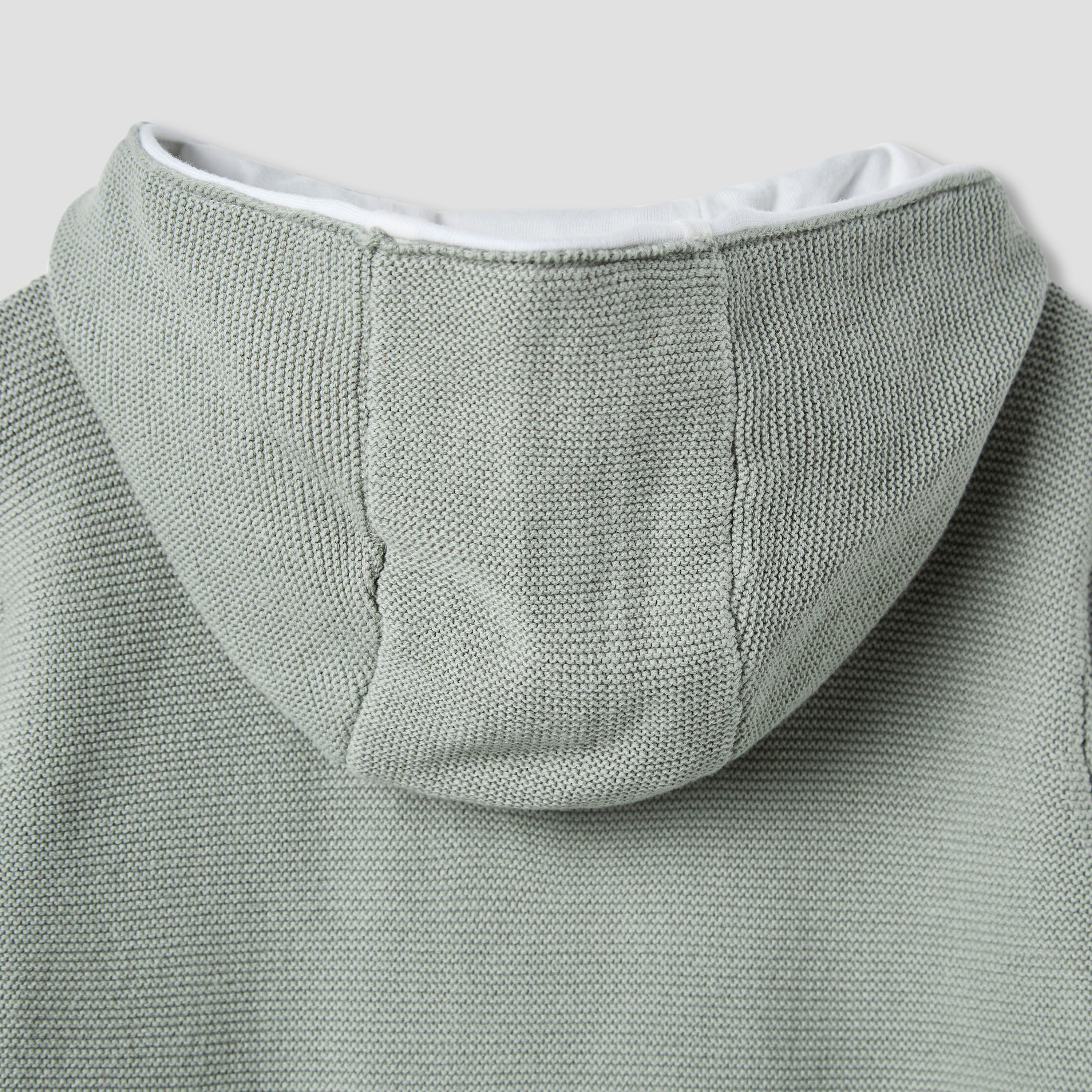 Giggles Textured Hooded Romper with Long Sleeves-baby-boys-clothing-rompers-image-5
