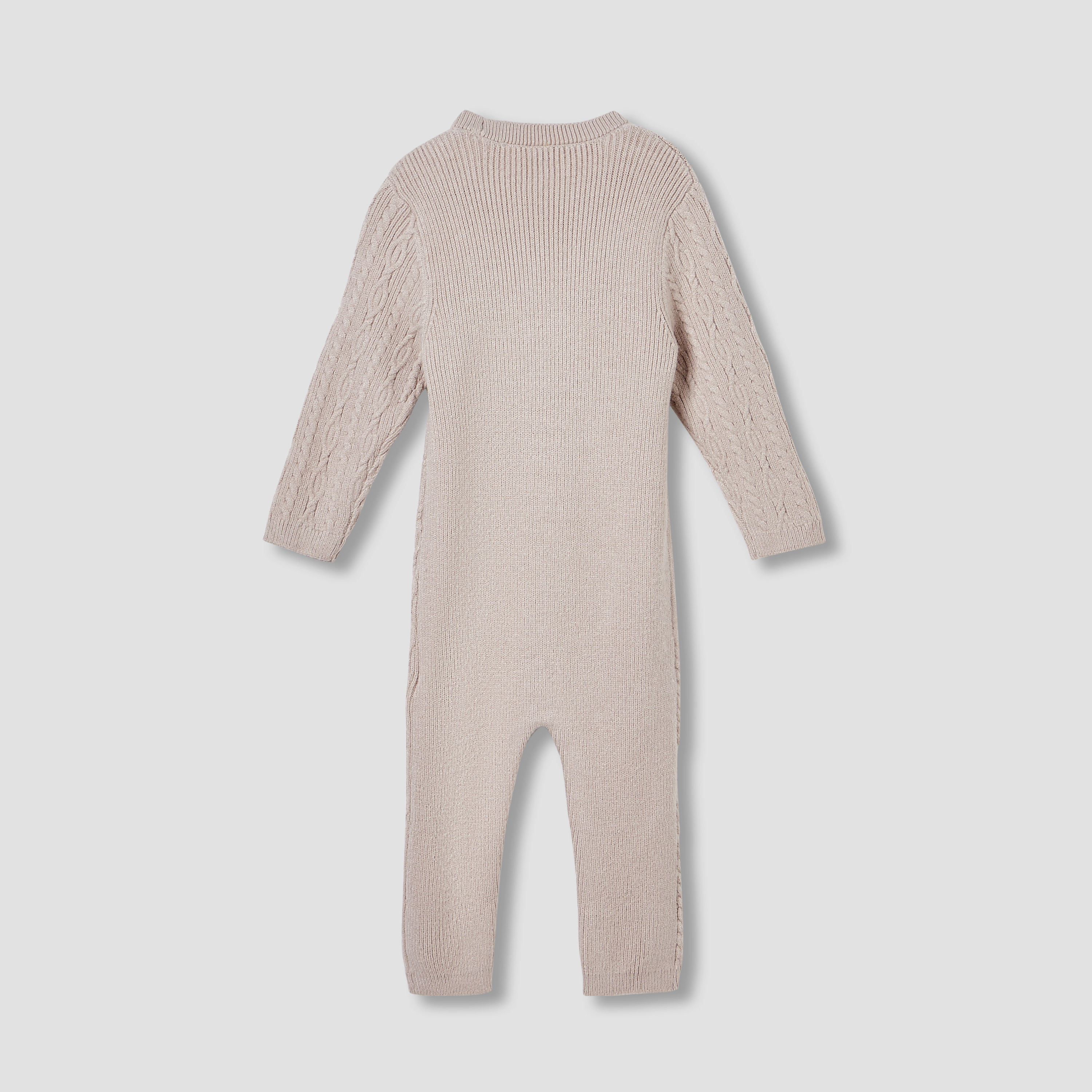 Giggles Cable Knit Romper with Long Sleeves-baby-boys-clothing-rompers-image-2