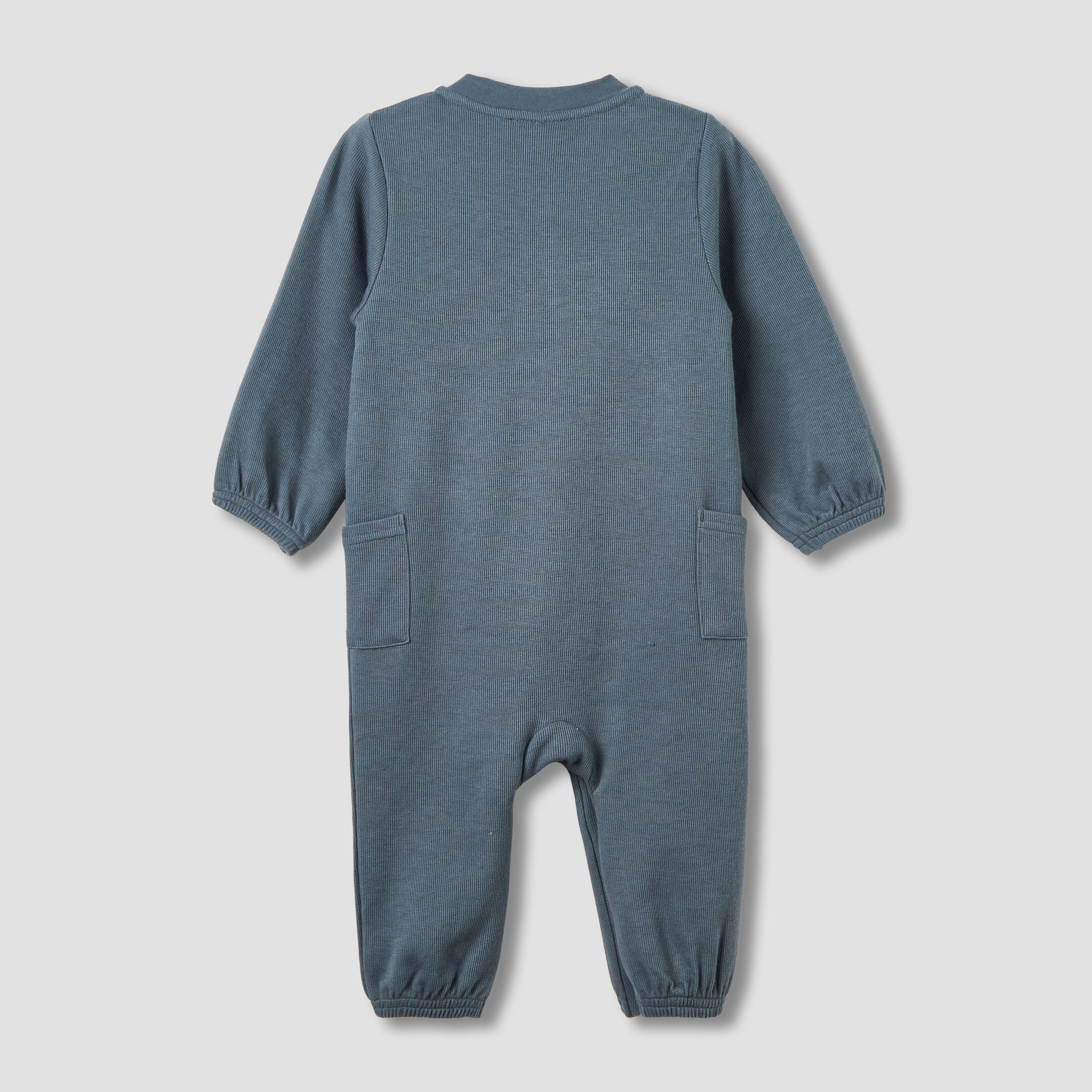 Giggles Henley Neck Long Sleeves Romper with Pockets-baby-boys-clothing-rompers-image-3