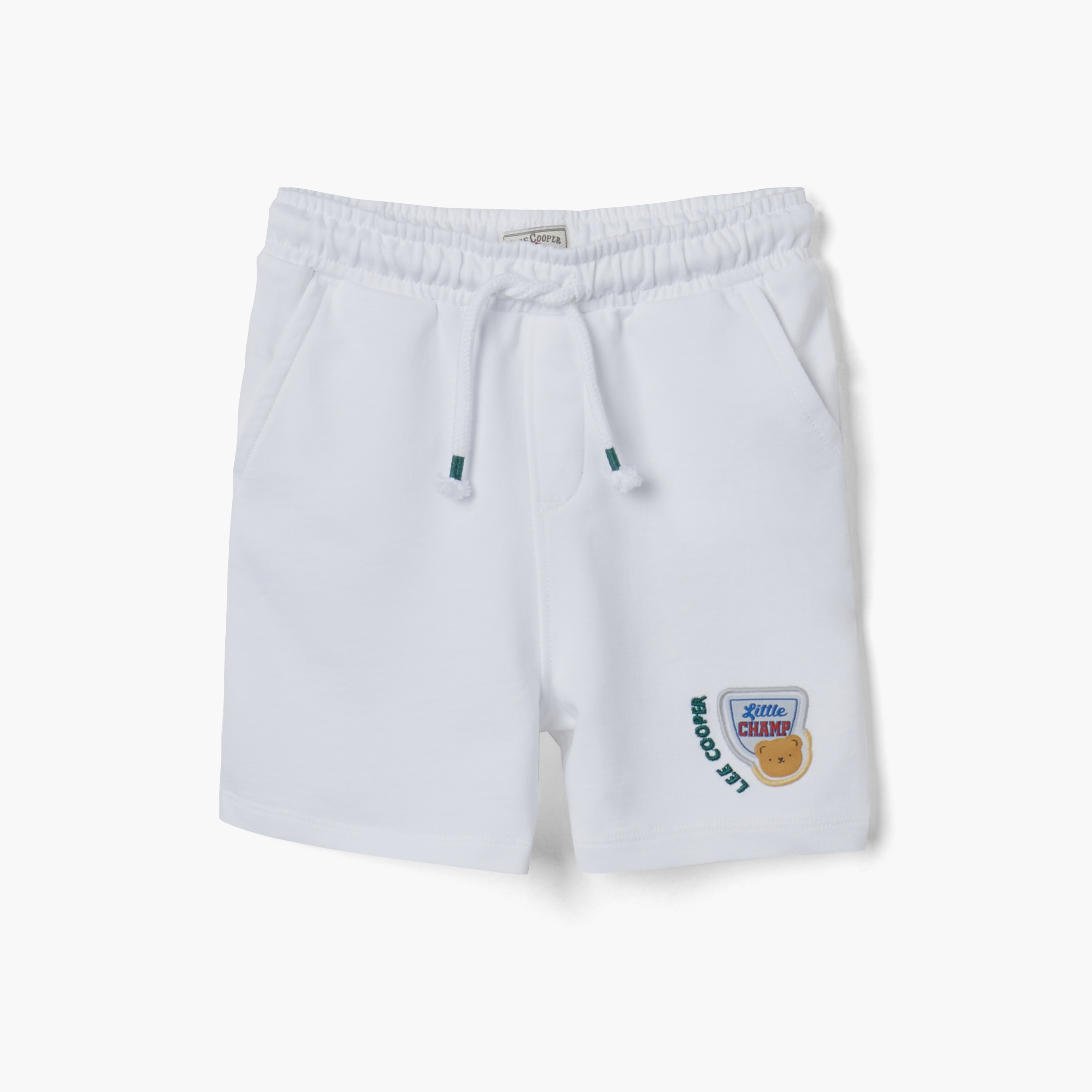 Lee Cooper Textured T-shirt and Shorts Set-baby-boys-clothing-setsandcoords-image-3