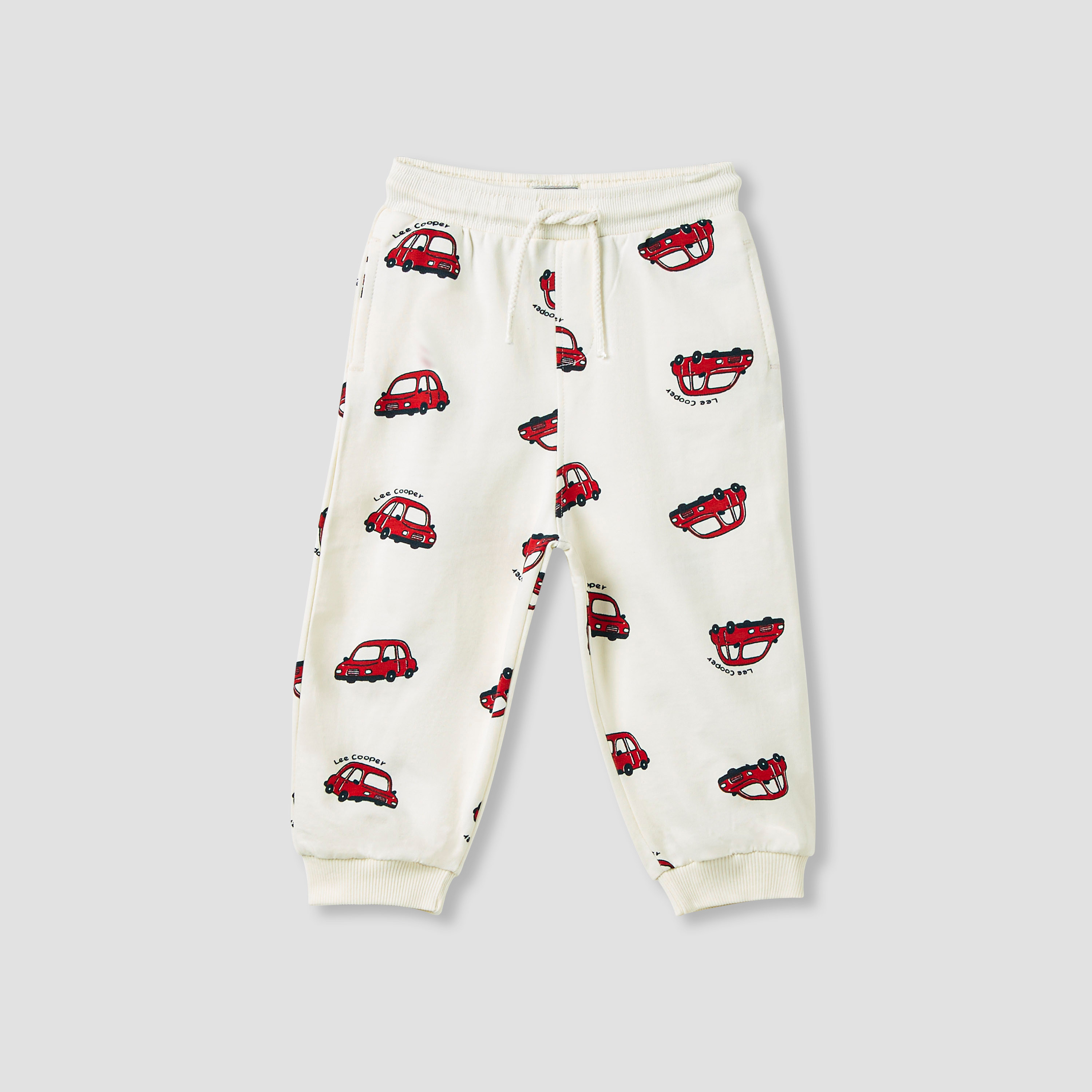 Lee Cooper Car Print Sweatshirt and Joggers Set-baby-boys-clothing-winterwear-setsandcoords-image-3