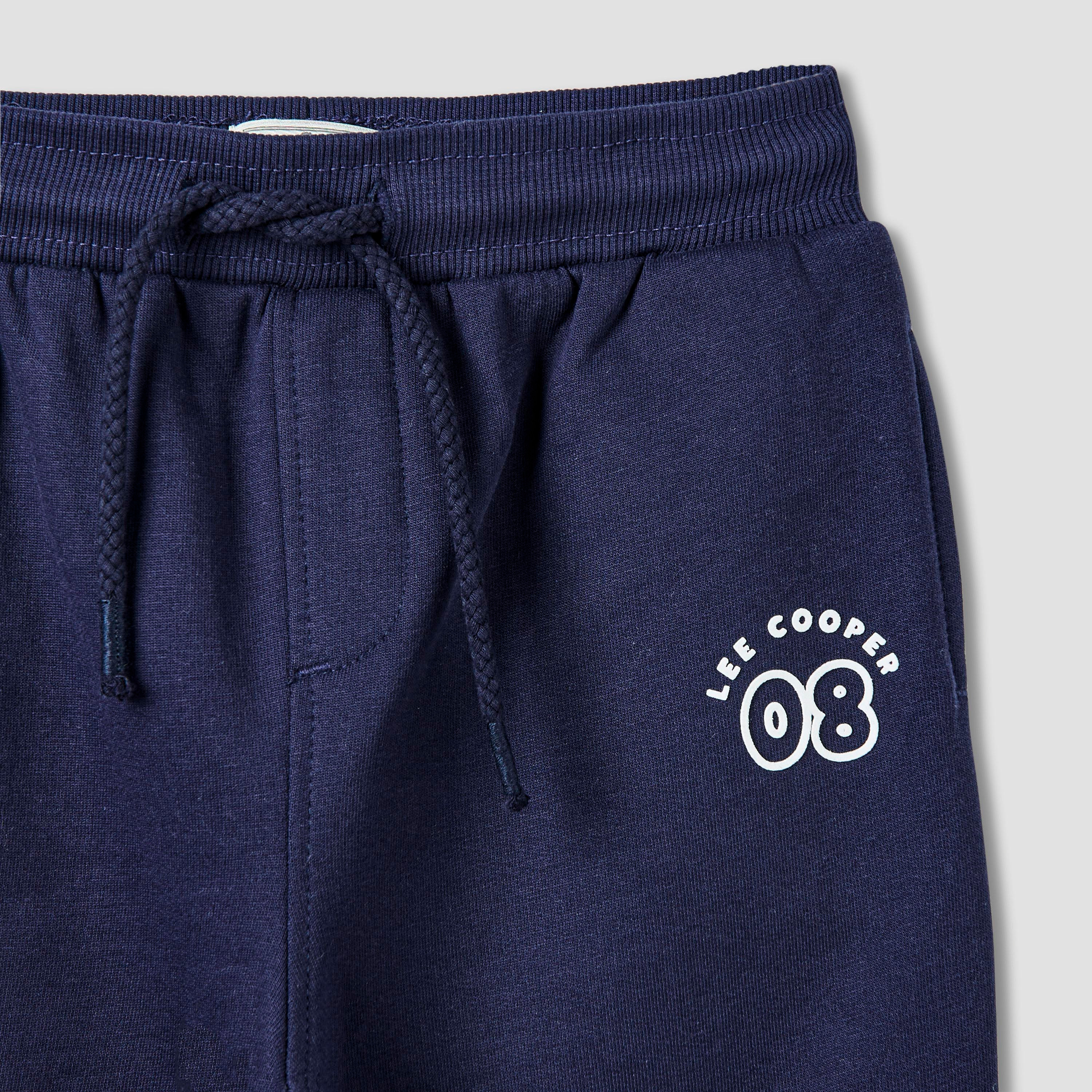 Lee Cooper Car Applique T-shirt and Joggers Set-baby-boys-clothing-setsandcoords-image-6