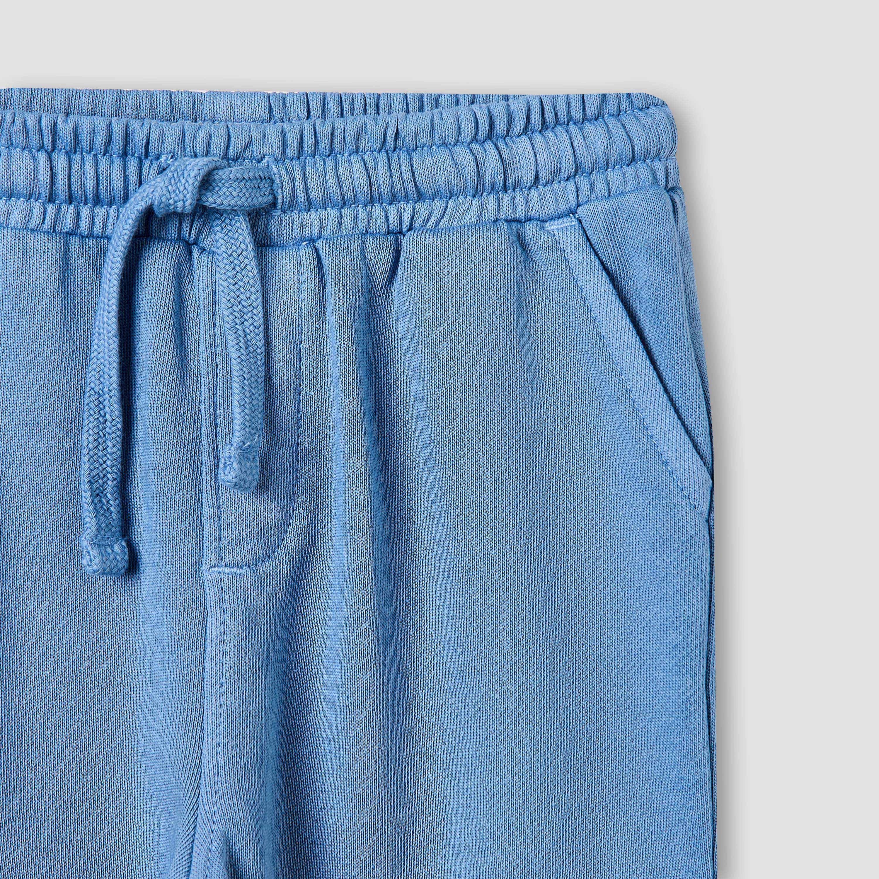 طقم بنطلون رياضي وجاكيت قطن بأكمام طويلة وتفاصيل شعار للأولاد من لي كوبر-baby-boys-clothing-setsandcoords-image-3