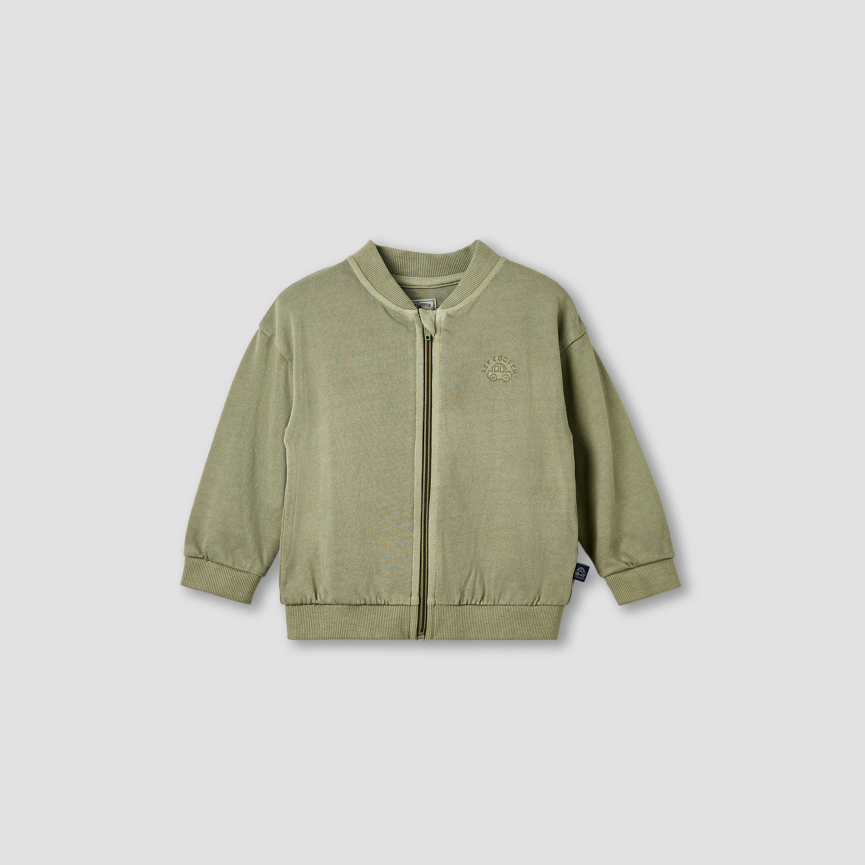 طقم بنطلون رياضي وجاكيت قطن بأكمام طويلة وطبعات شعار للأولاد من لي كوبر-baby-boys-clothing-setsandcoords-image-2