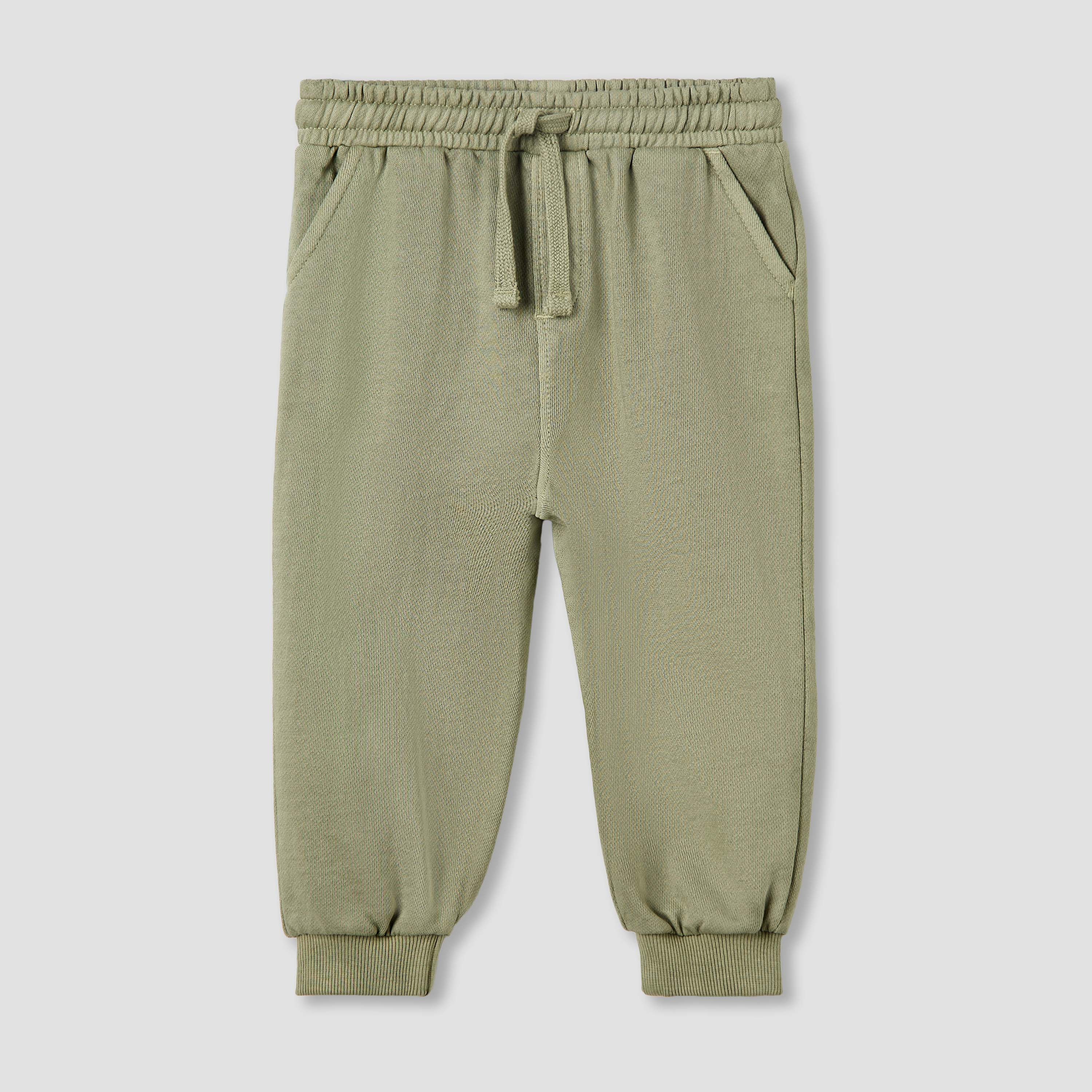 طقم بنطلون رياضي وجاكيت قطن بأكمام طويلة وطبعات شعار للأولاد من لي كوبر-baby-boys-clothing-setsandcoords-image-3