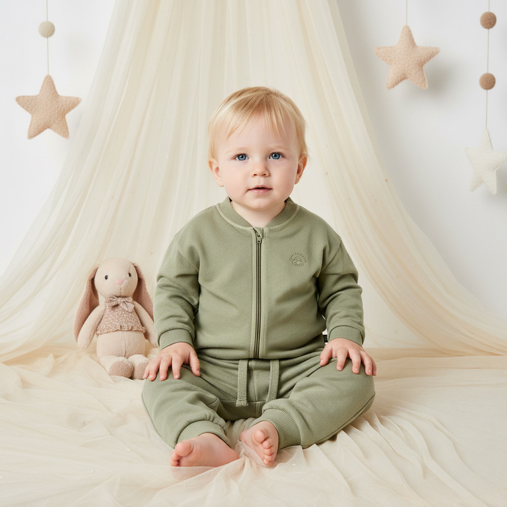 طقم بنطلون رياضي وجاكيت قطن بأكمام طويلة وطبعات شعار للأولاد من لي كوبر-baby-boys-clothing-setsandcoords-image-6