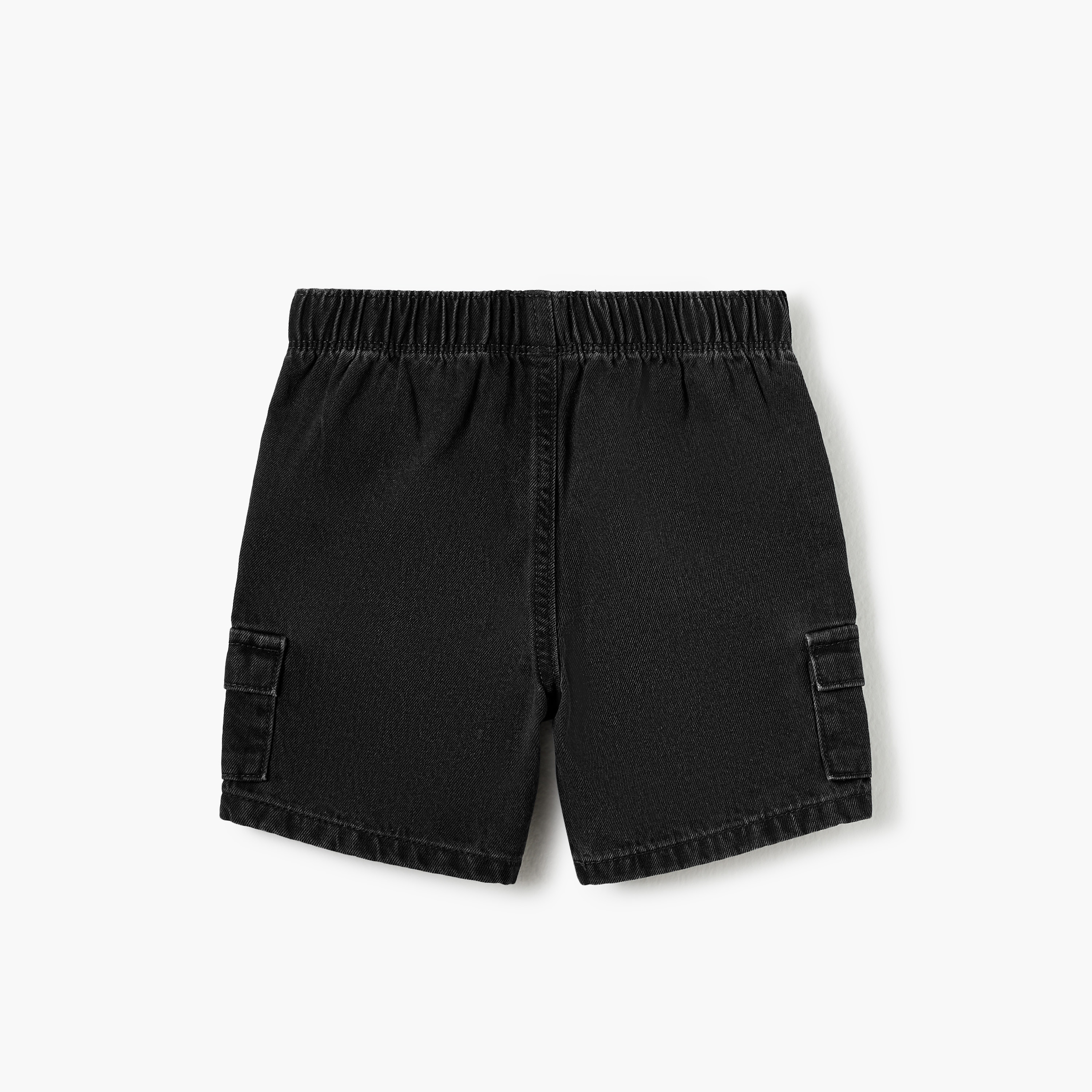 Lee Cooper Boys' Regular Fit Denim Shorts-baby-boys-clothing-bottoms-shorts-image-2