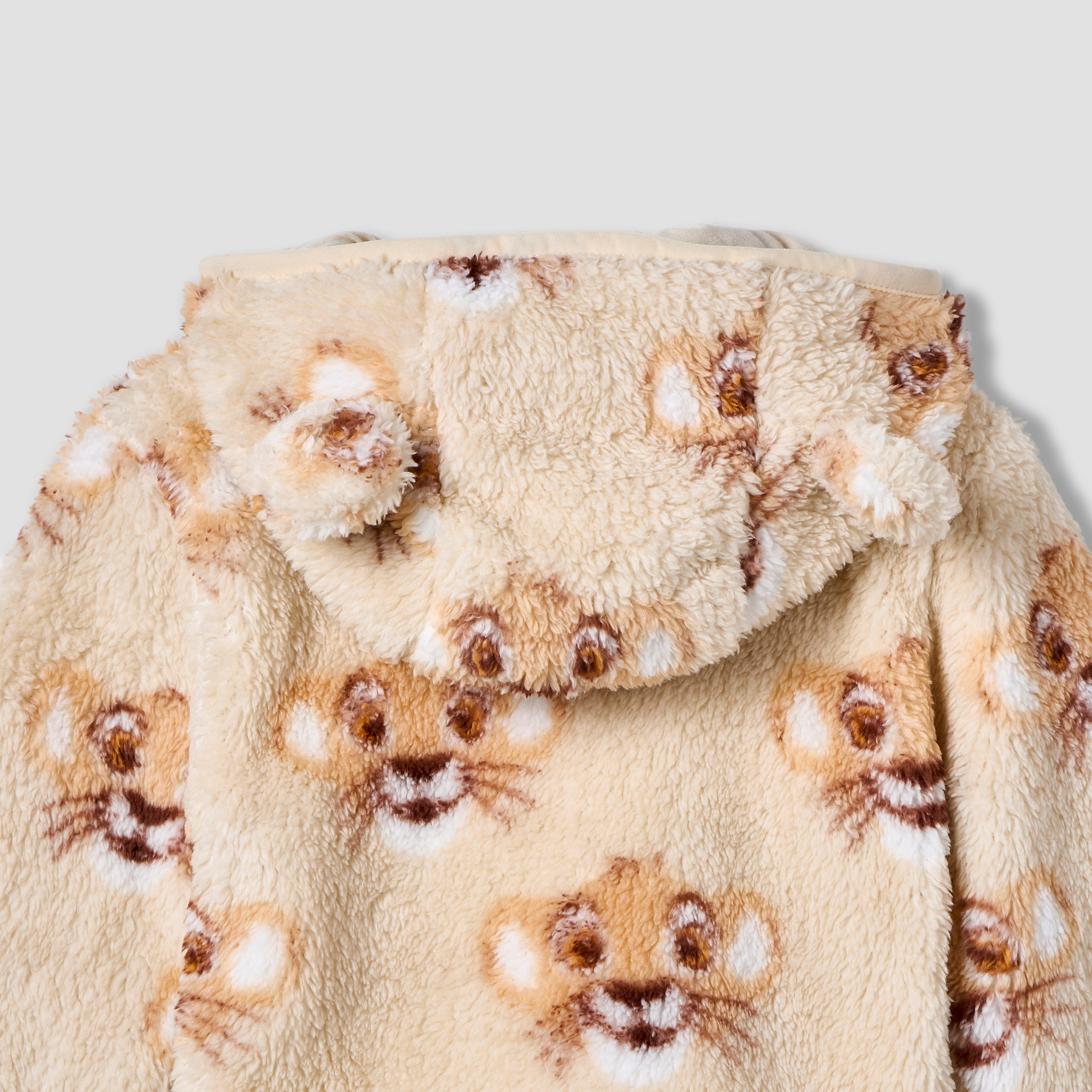 Disney Simba Print Zip Through Hooded Jacket with Long Sleeves-baby-boys-clothing-jacketsandblazers-image-6